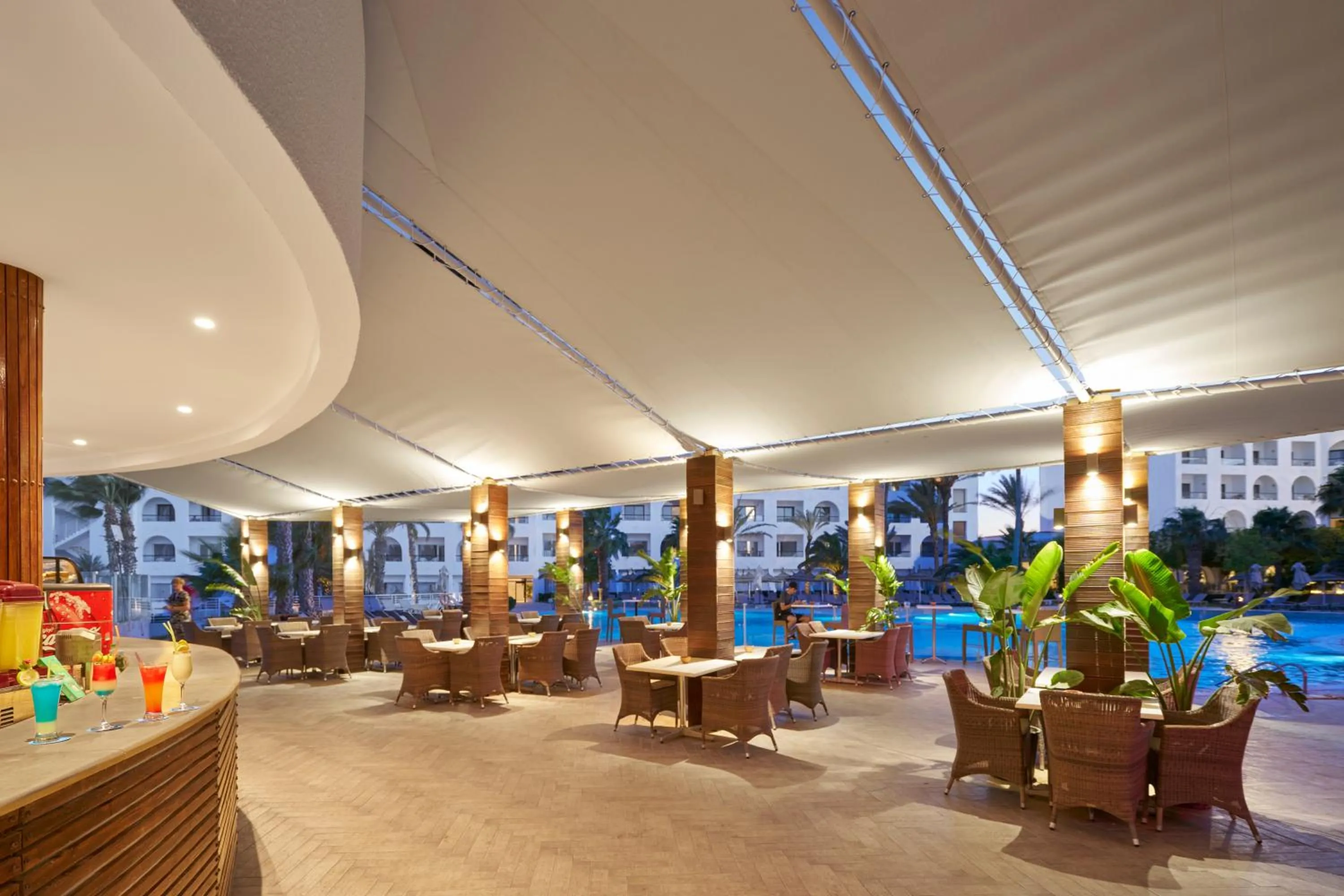 Swimming pool in Nozha Beach Resort & Spa