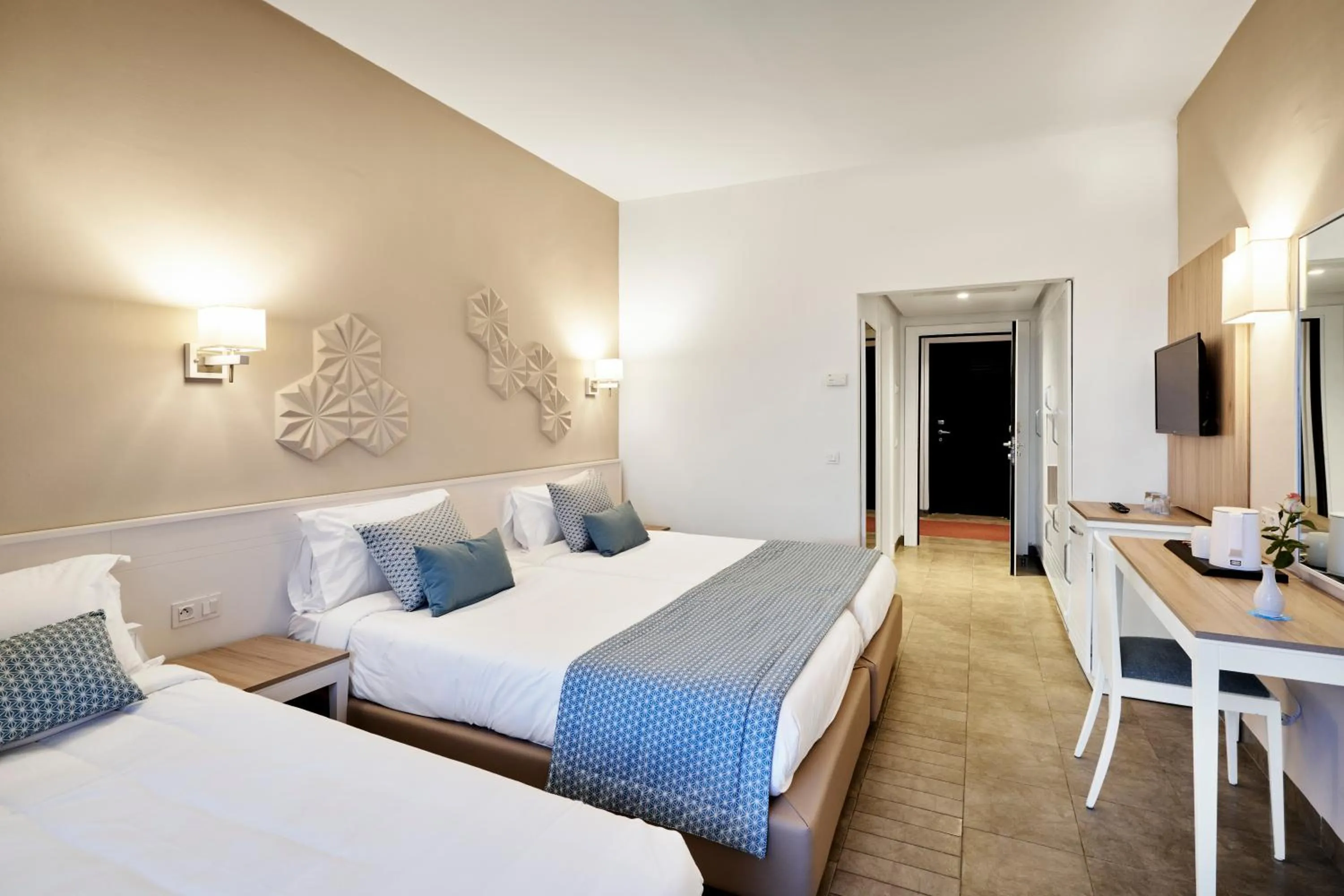 Bedroom, Bed in Nozha Beach Resort & Spa