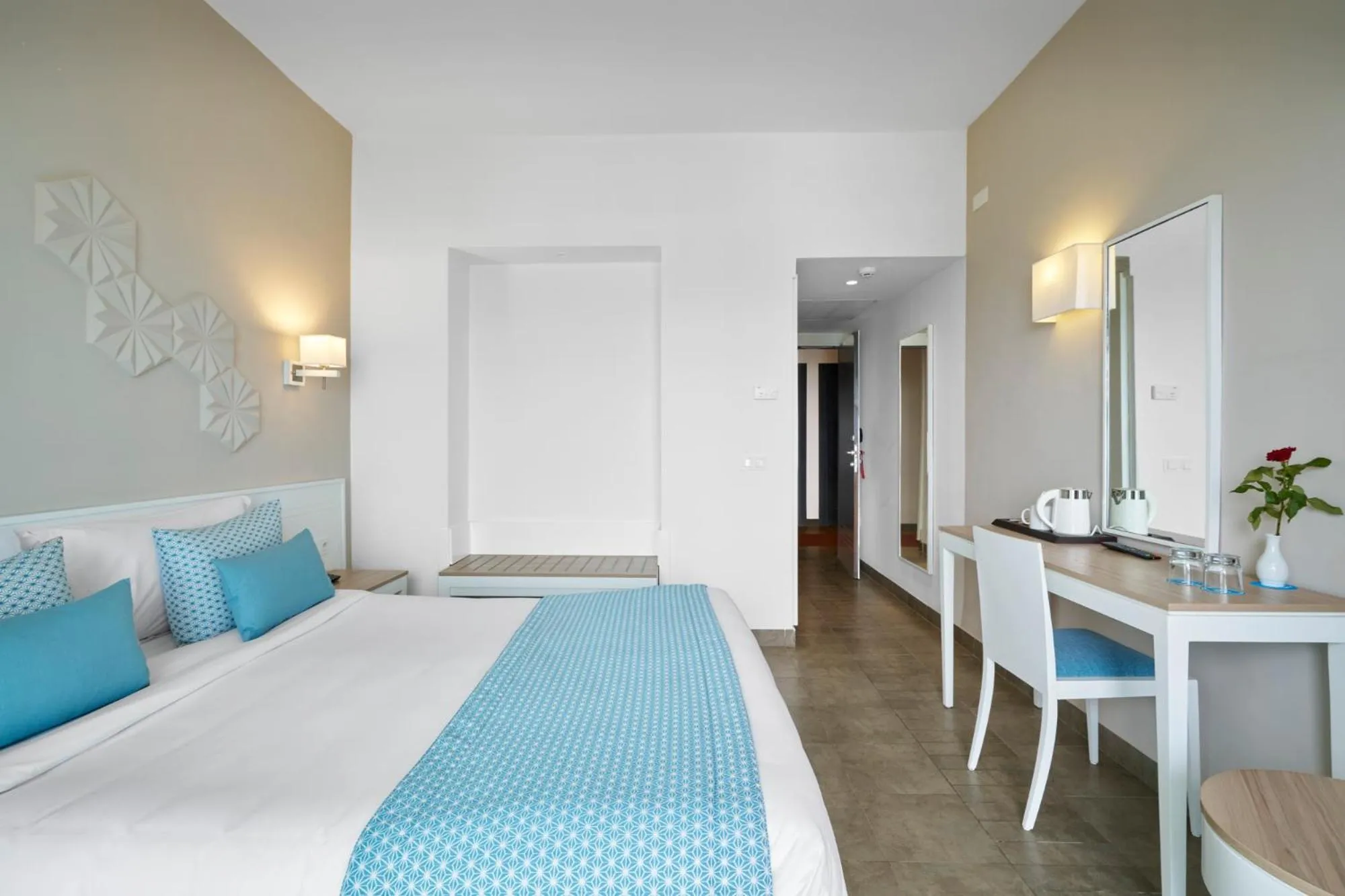 Bedroom, Bed in Nozha Beach Resort & Spa