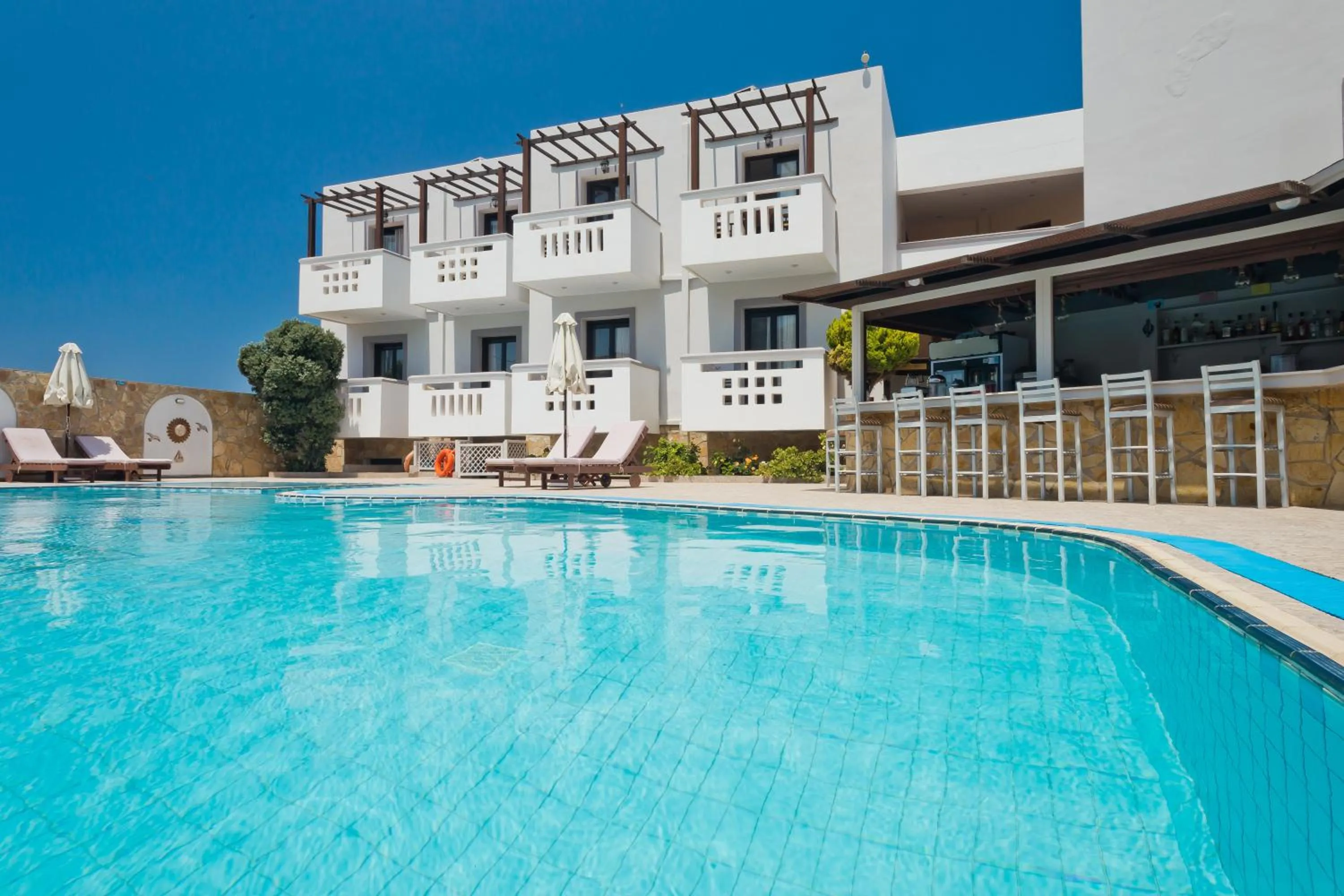 Swimming pool in Arkasa Bay Hotel