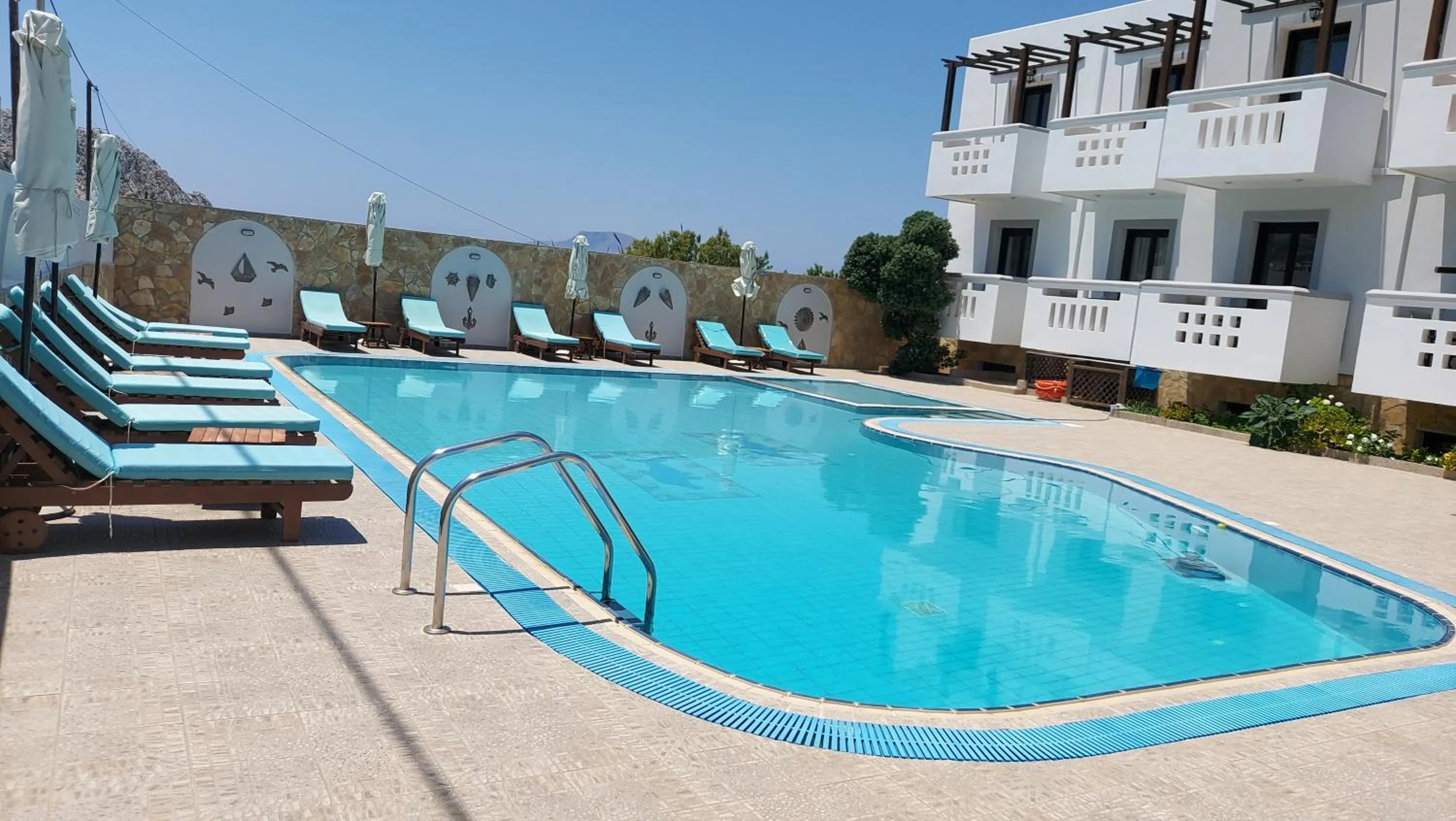 Swimming pool in Arkasa Bay Hotel