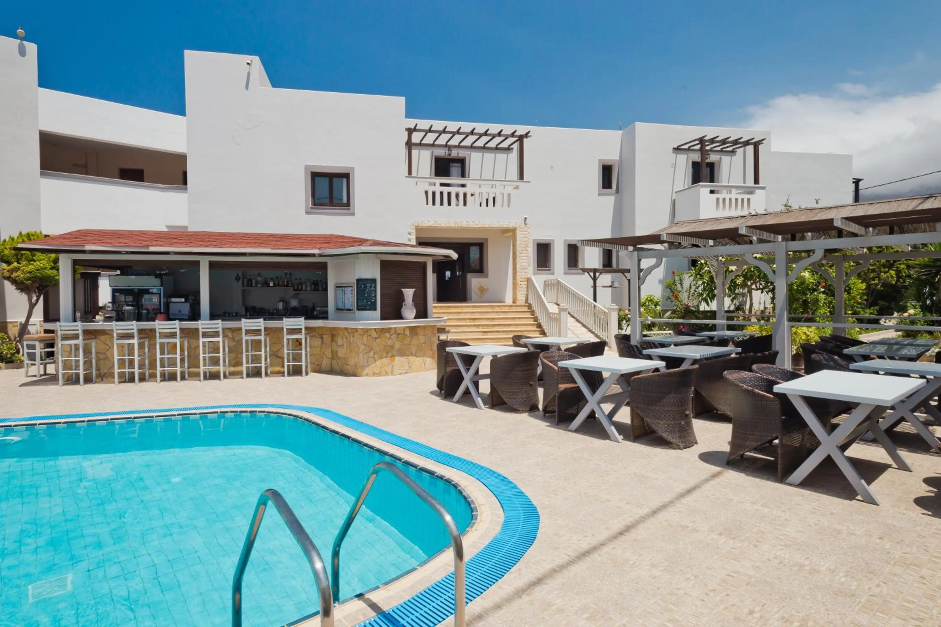Swimming pool in Arkasa Bay Hotel