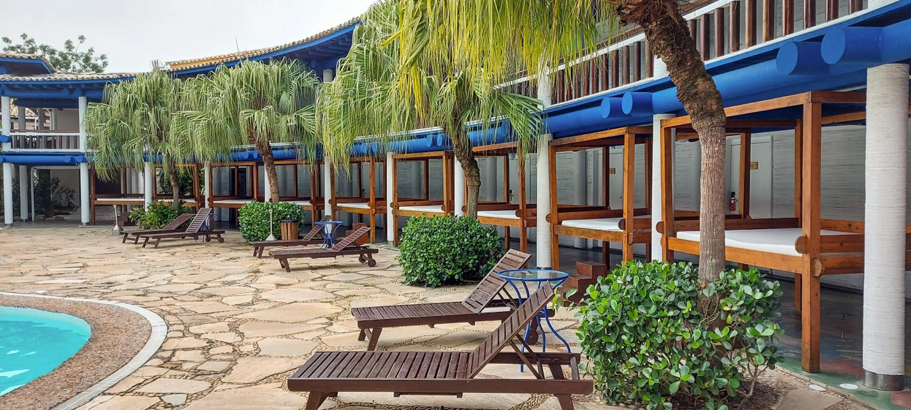 sunbed in Selina Buzios