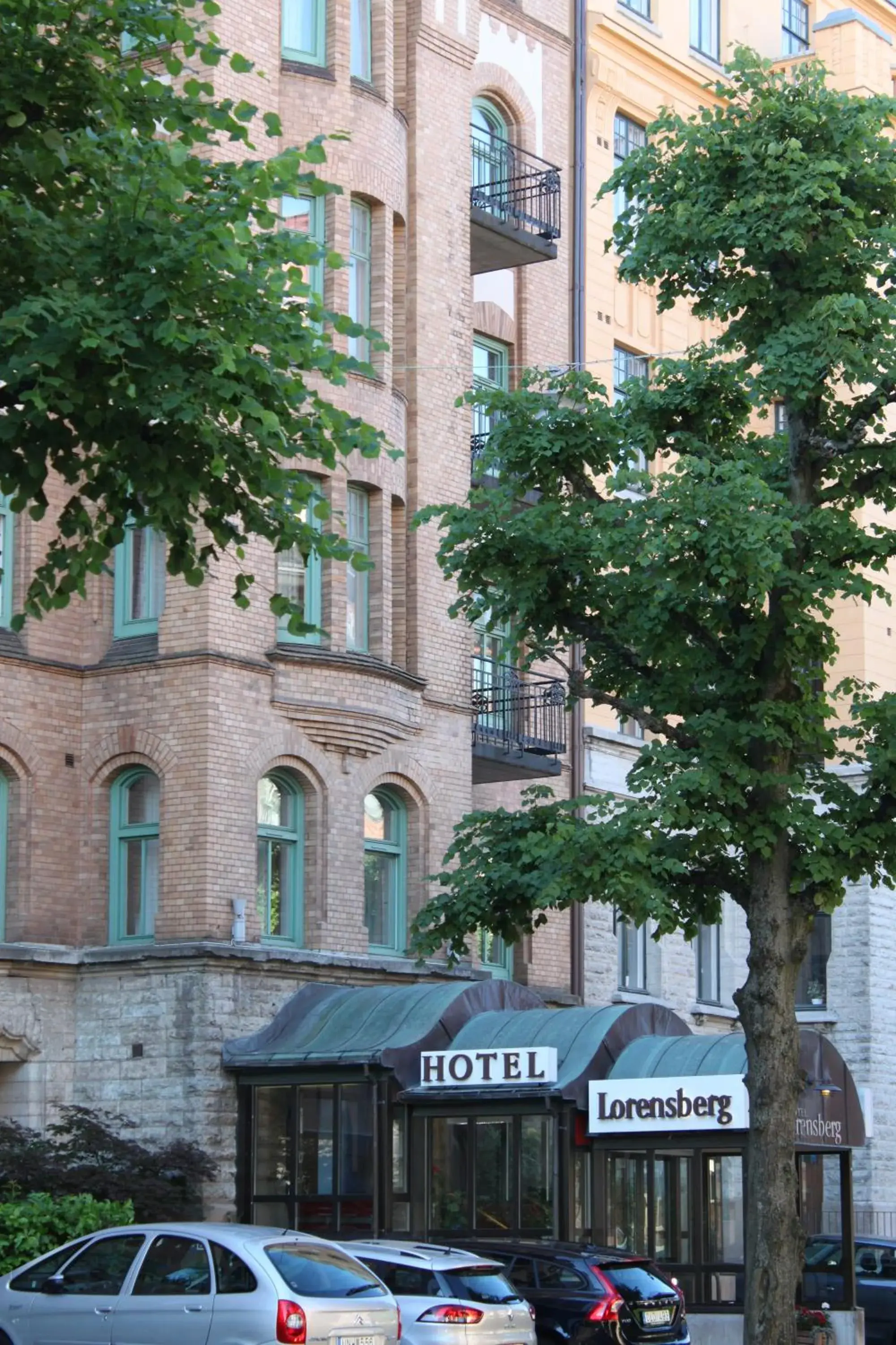 Facade/entrance in Hotel Lorensberg Facade/entrance in Hotel Lorensberg