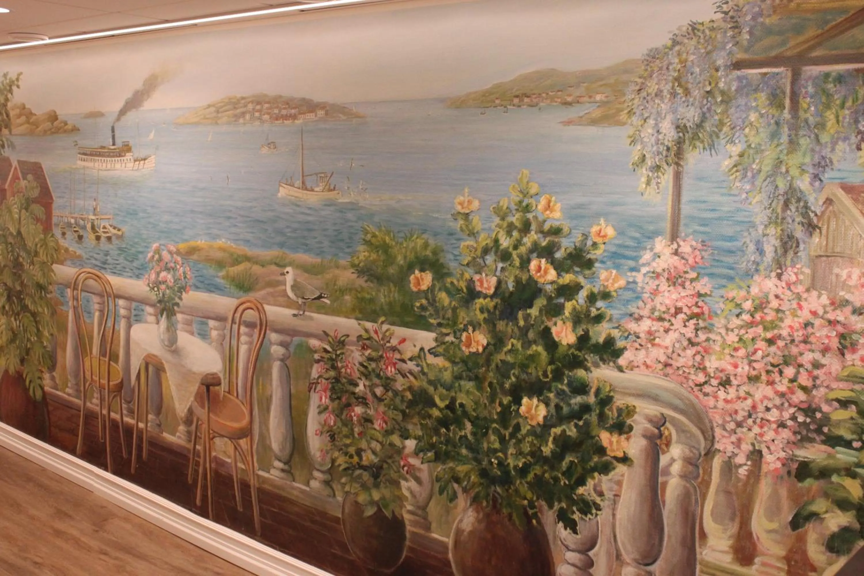 Decorative detail in Hotel Lorensberg