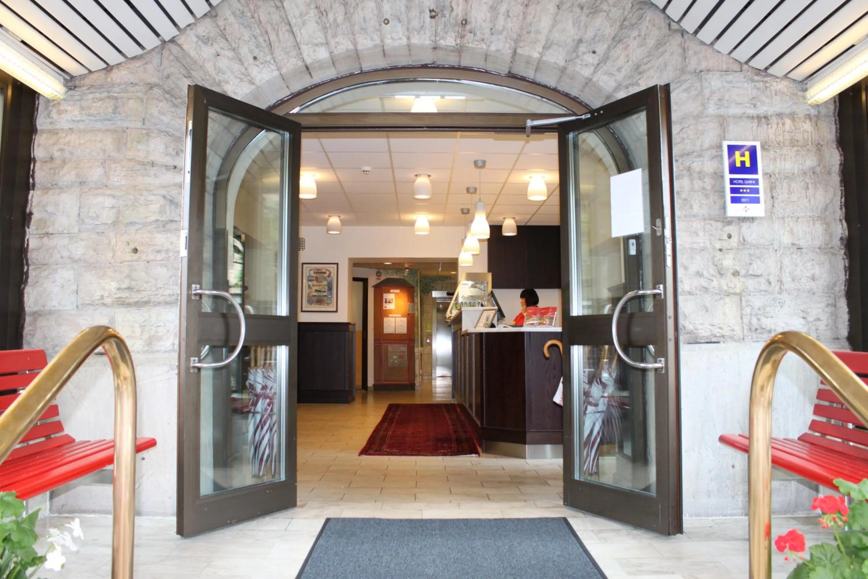 Facade/entrance in Hotel Lorensberg