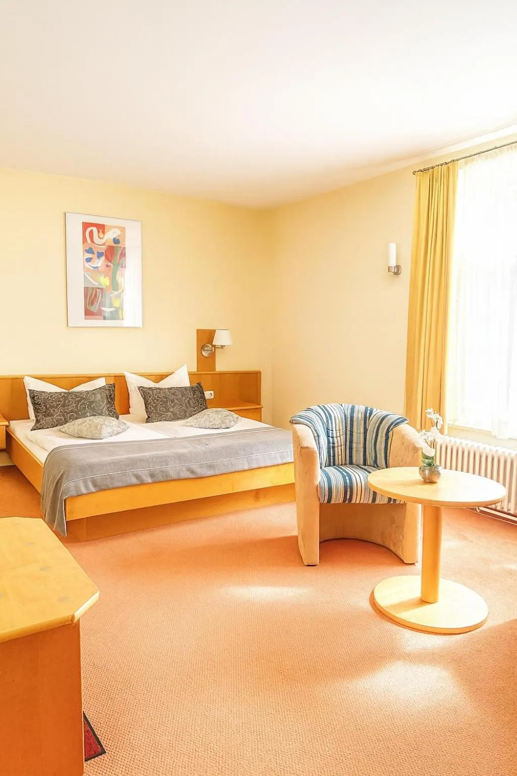 Photo of the whole room, Bed in Schlosshotel Eyba