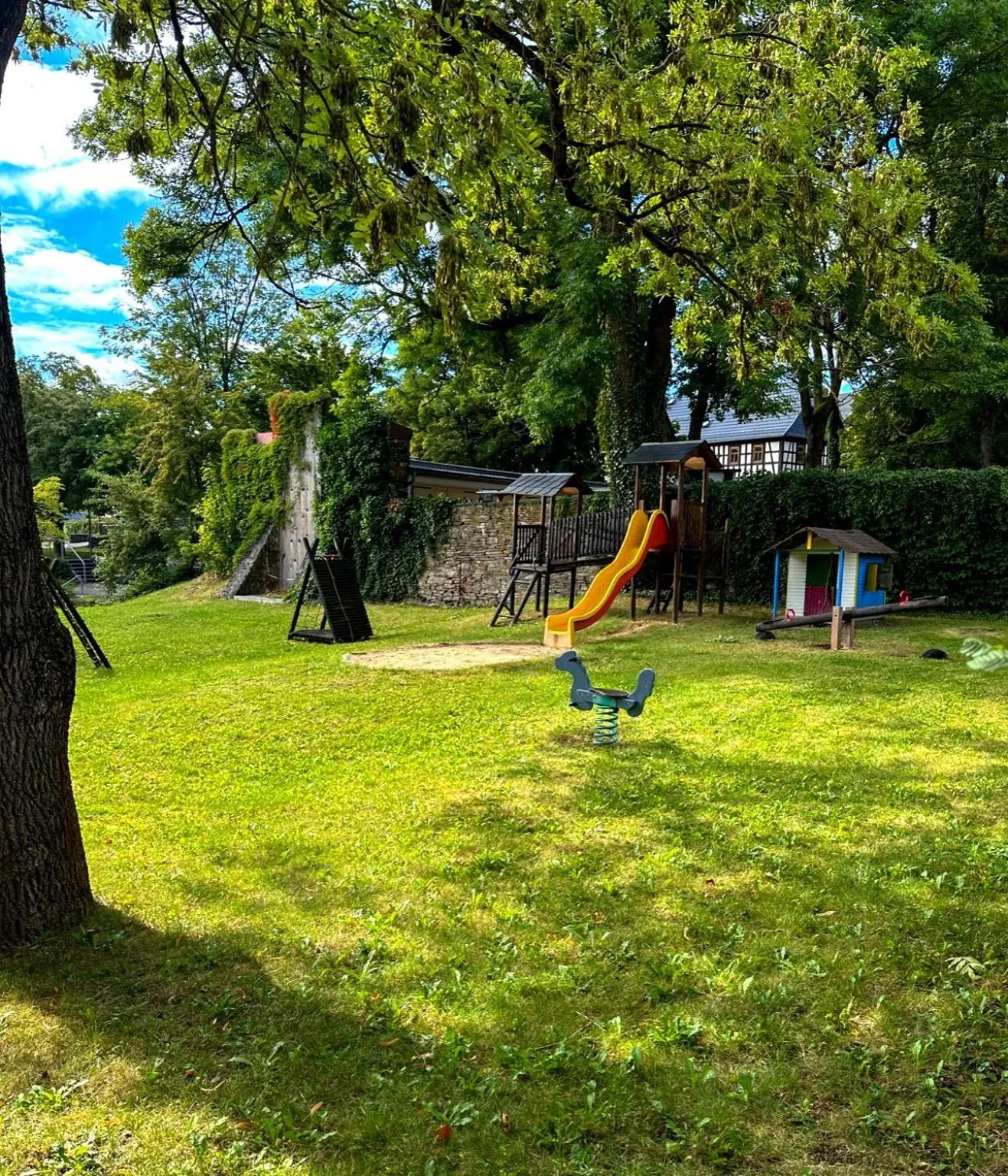 Children play ground in Schlosshotel Eyba