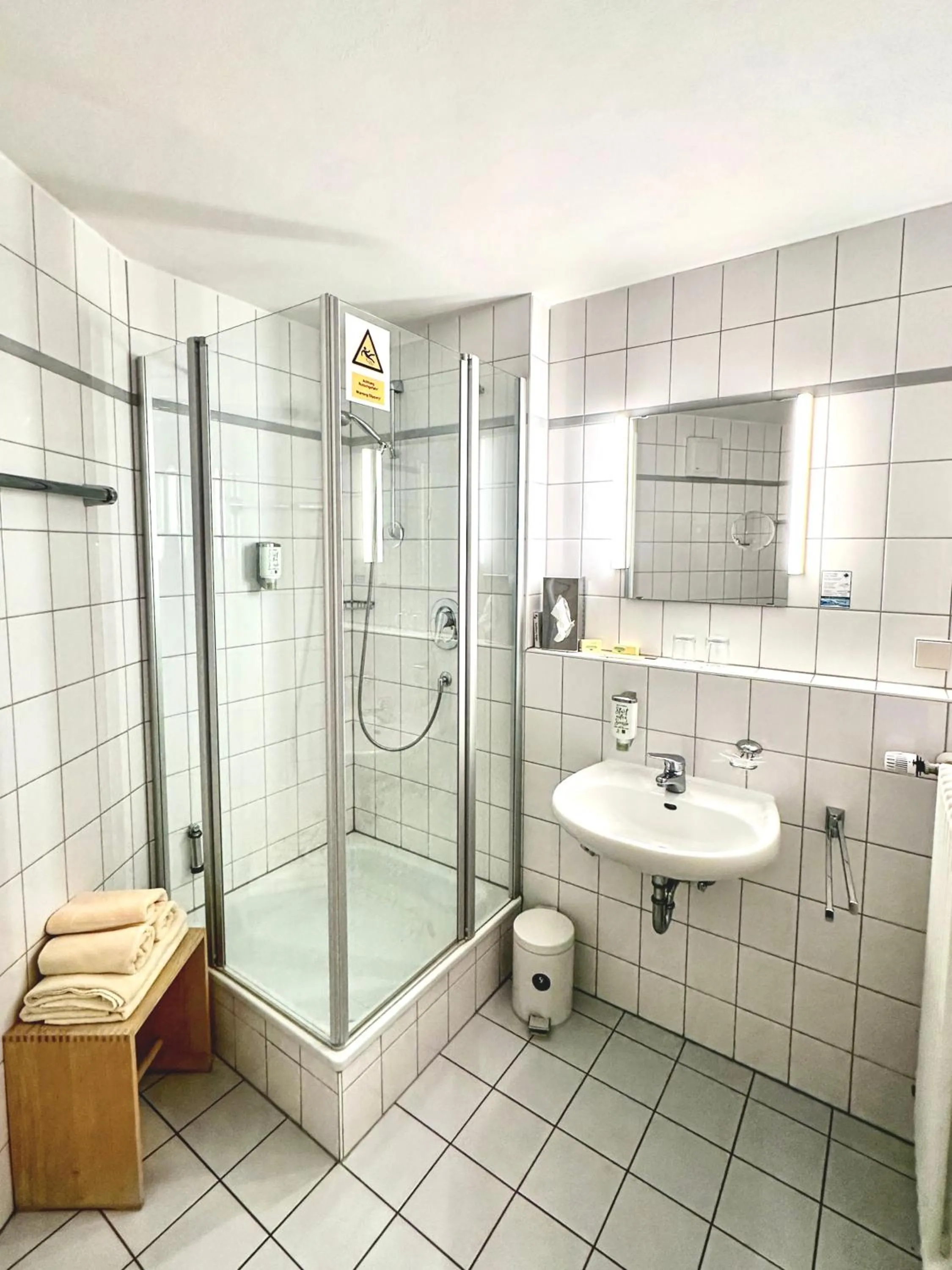 Bathroom in Schlosshotel Eyba
