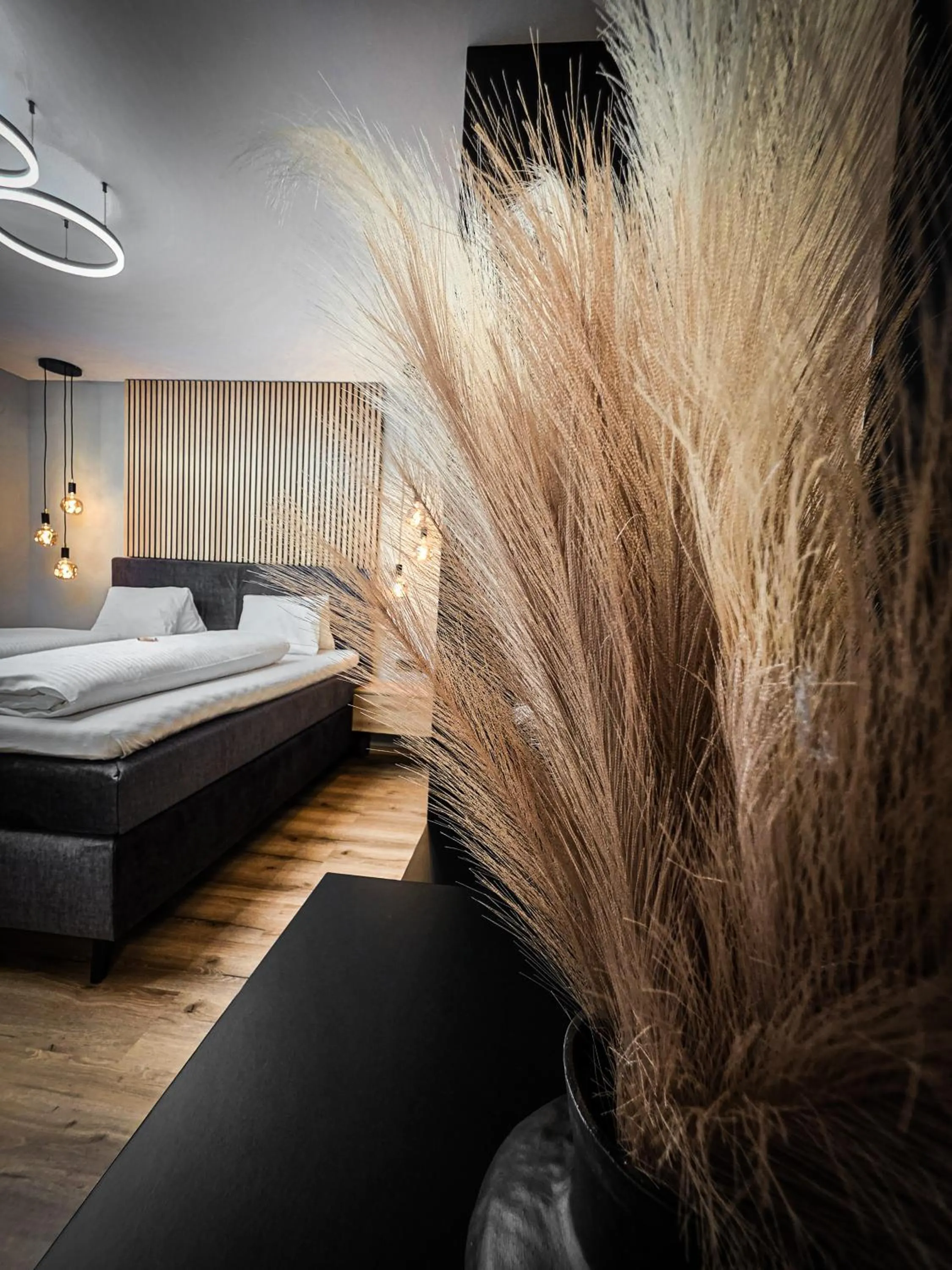 Bedroom, Bed in Hotel Lärchenhof