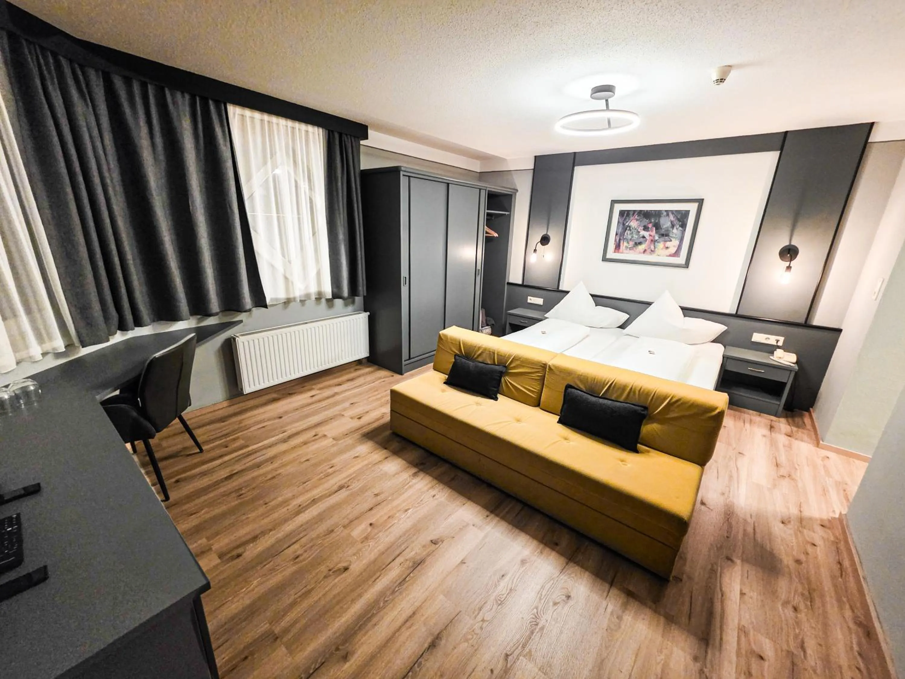 Photo of the whole room, Bed in Hotel Lärchenhof