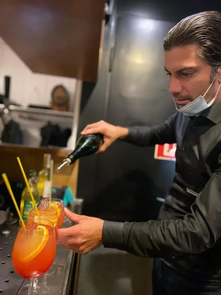 Lounge or bar in Hotel Ulmer Stuben Lounge or bar in Hotel Ulmer Stuben