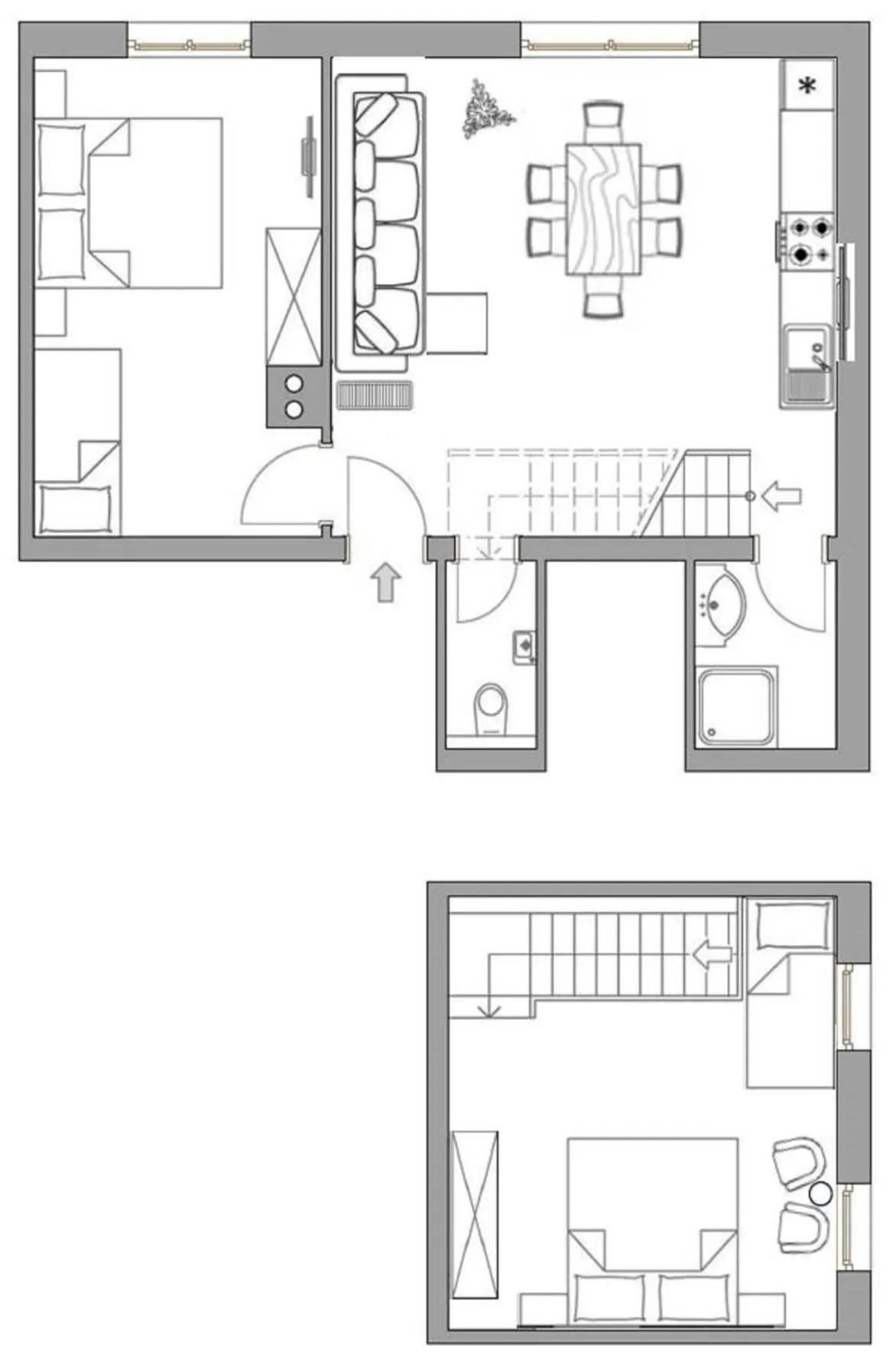 Floor plan in Tirolerhof - Appartementhaus