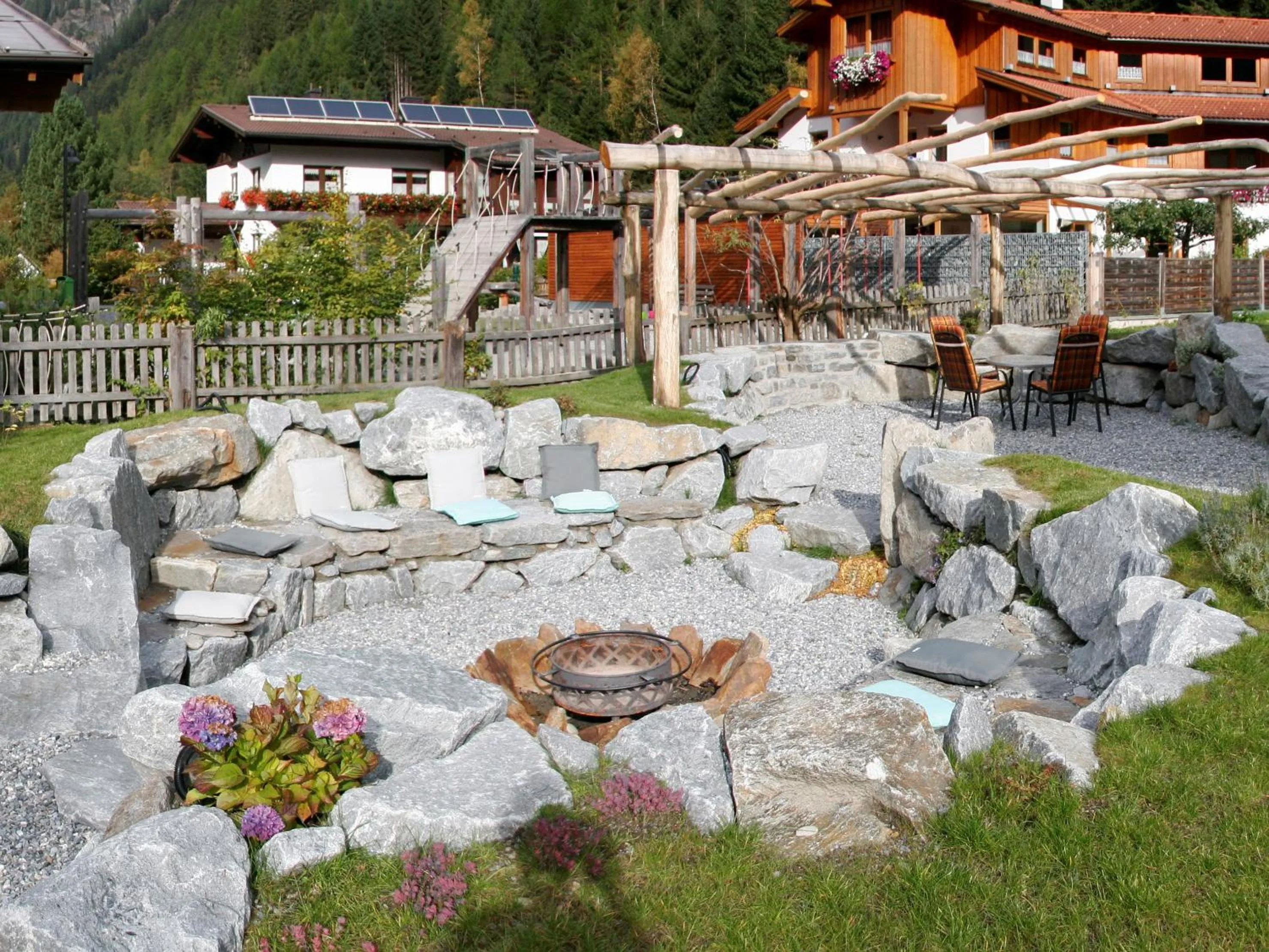 BBQ facilities in Tirolerhof - Appartementhaus
