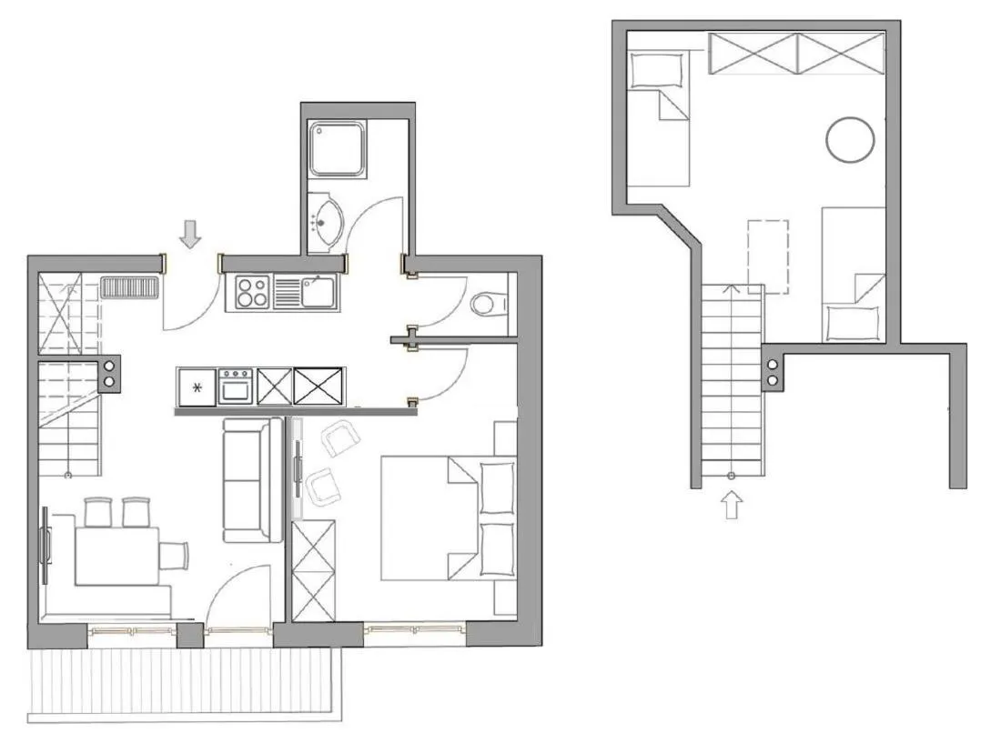 Floor plan in Tirolerhof - Appartementhaus
