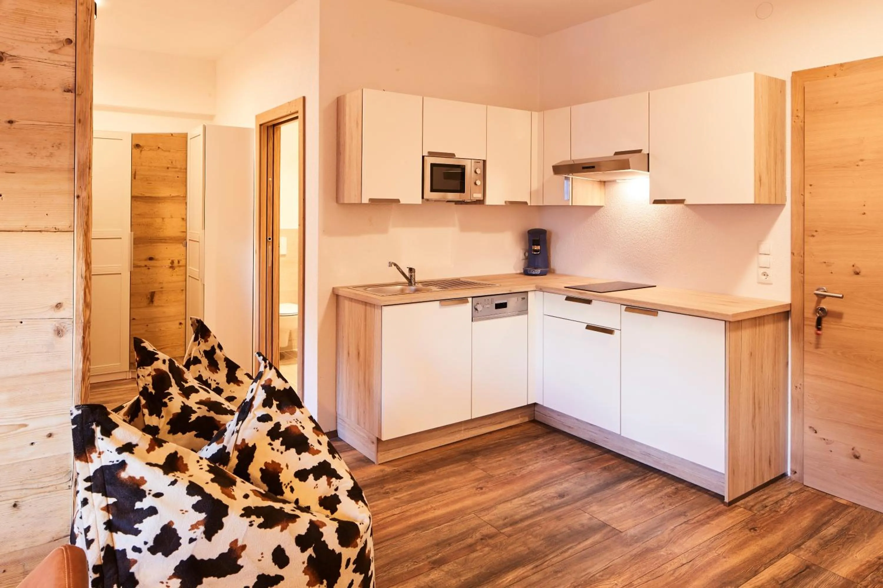 Kitchen or kitchenette in Tirolerhof - Appartementhaus