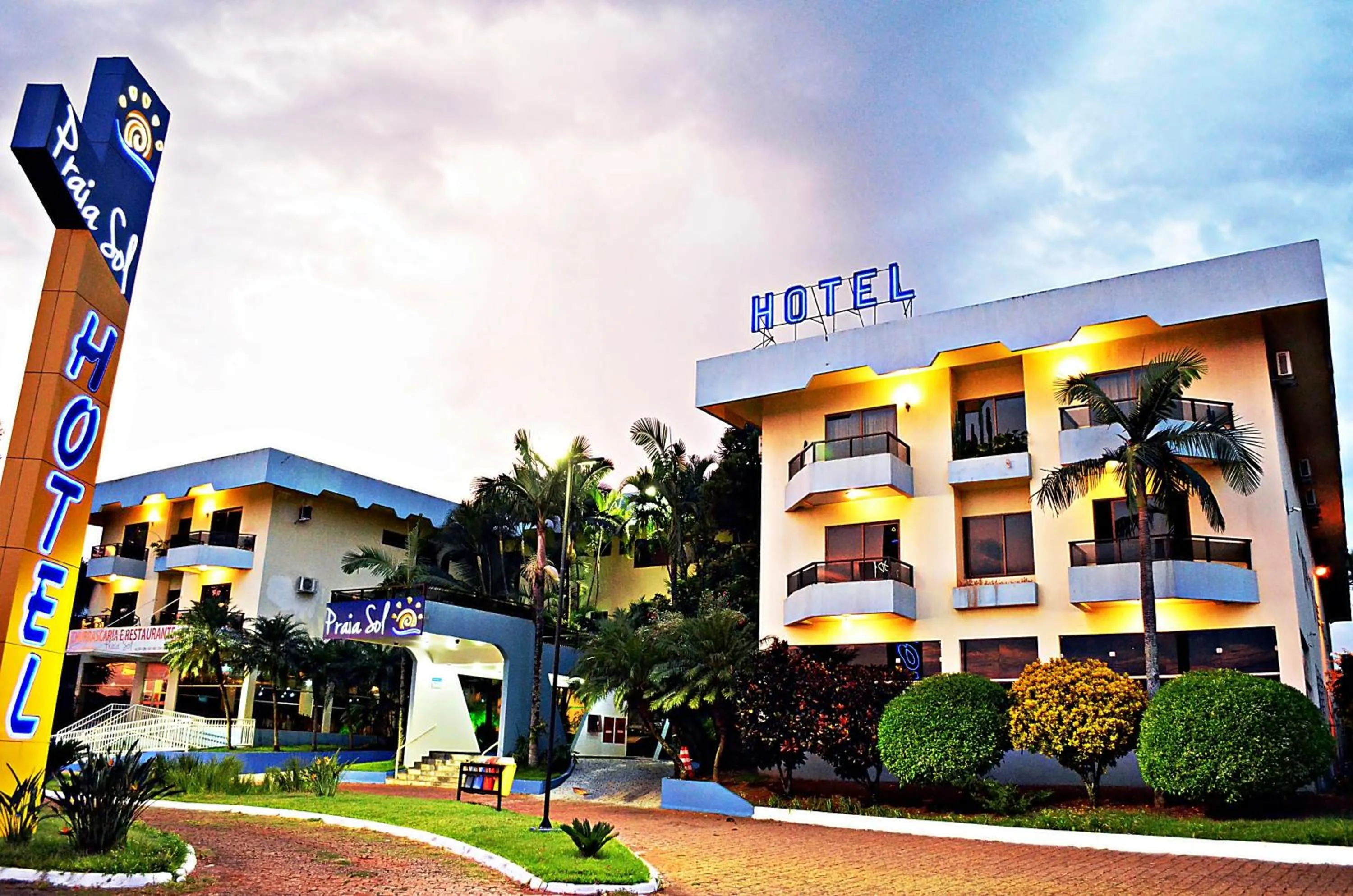 Property building in Praia Sol Hotel