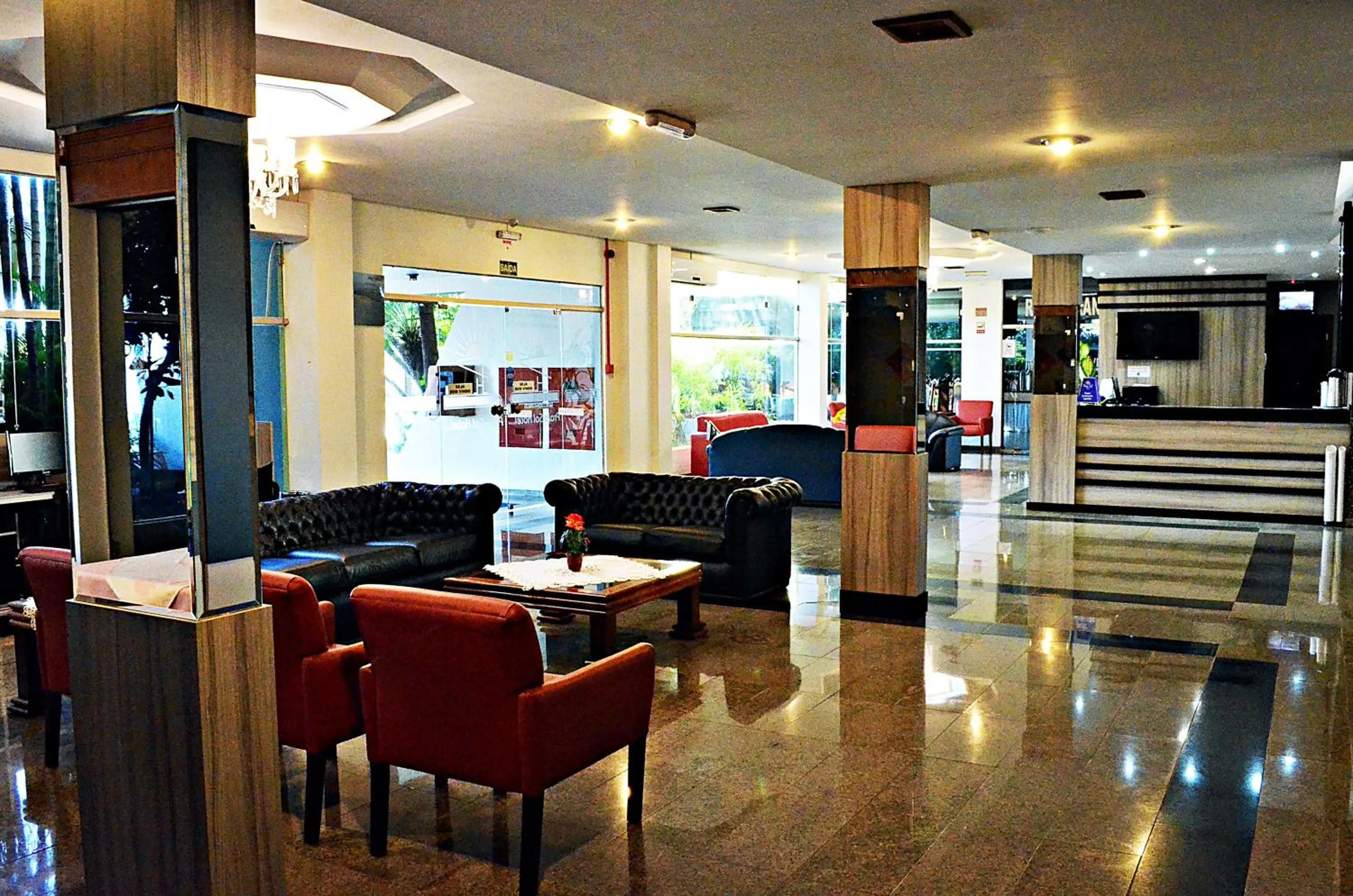 Lobby or reception in Praia Sol Hotel