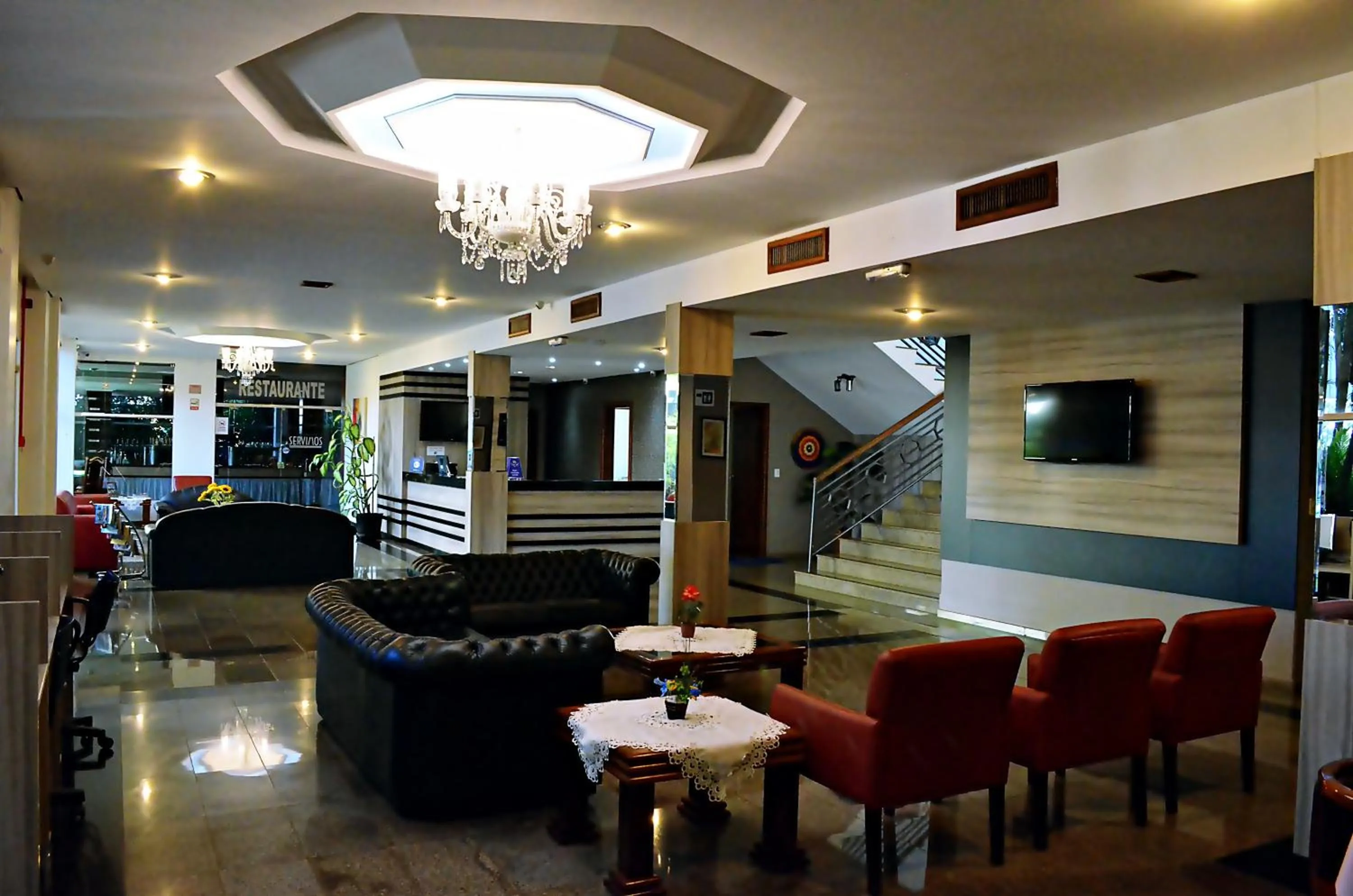 Lobby or reception in Praia Sol Hotel
