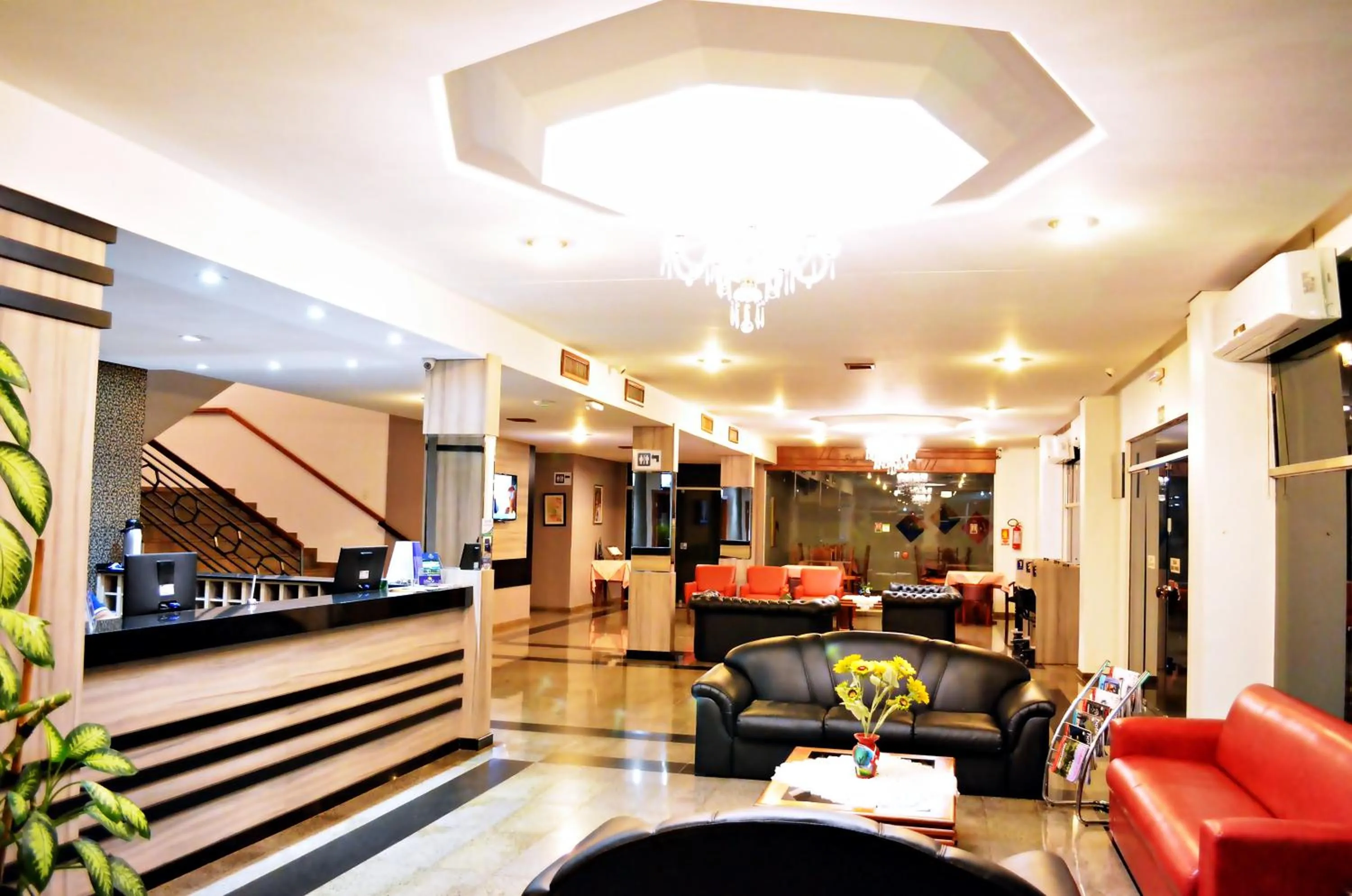 Lobby or reception in Praia Sol Hotel