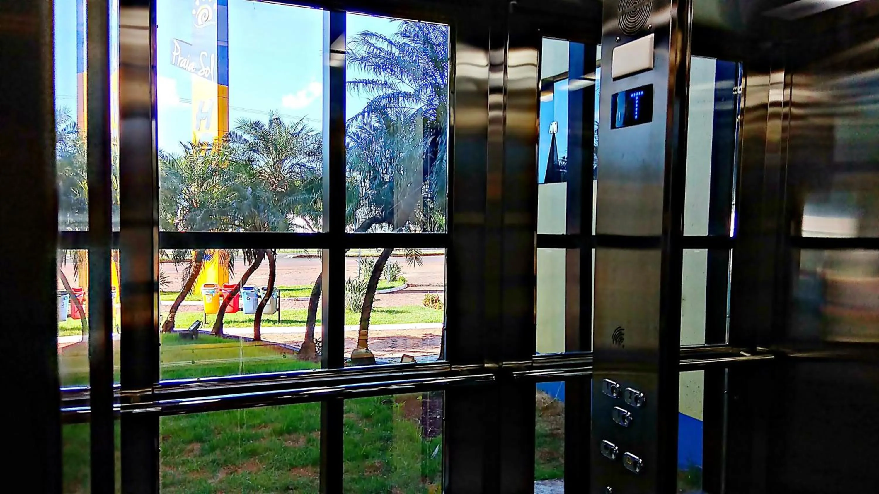 Garden view in Praia Sol Hotel