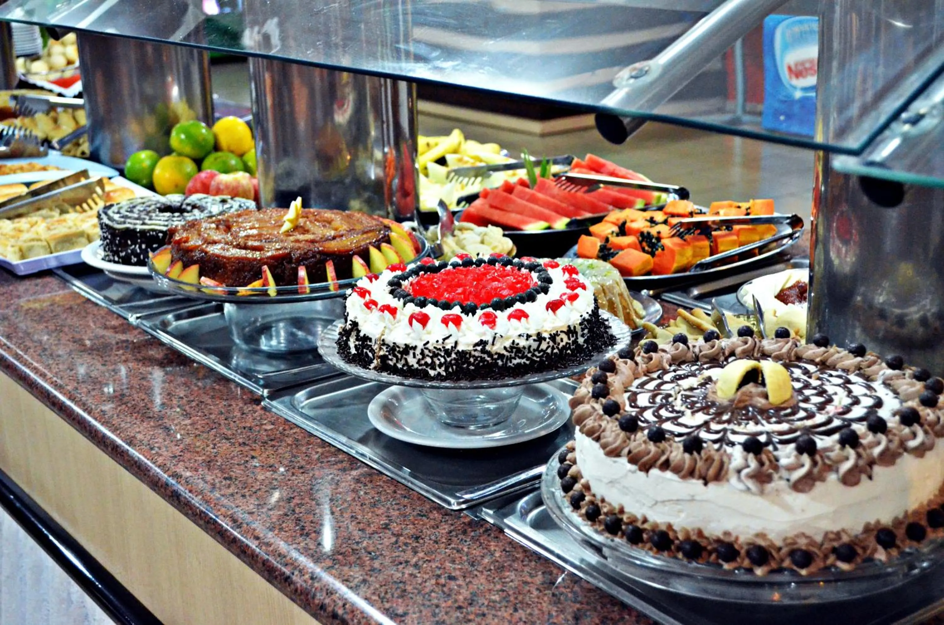 Continental breakfast in Praia Sol Hotel