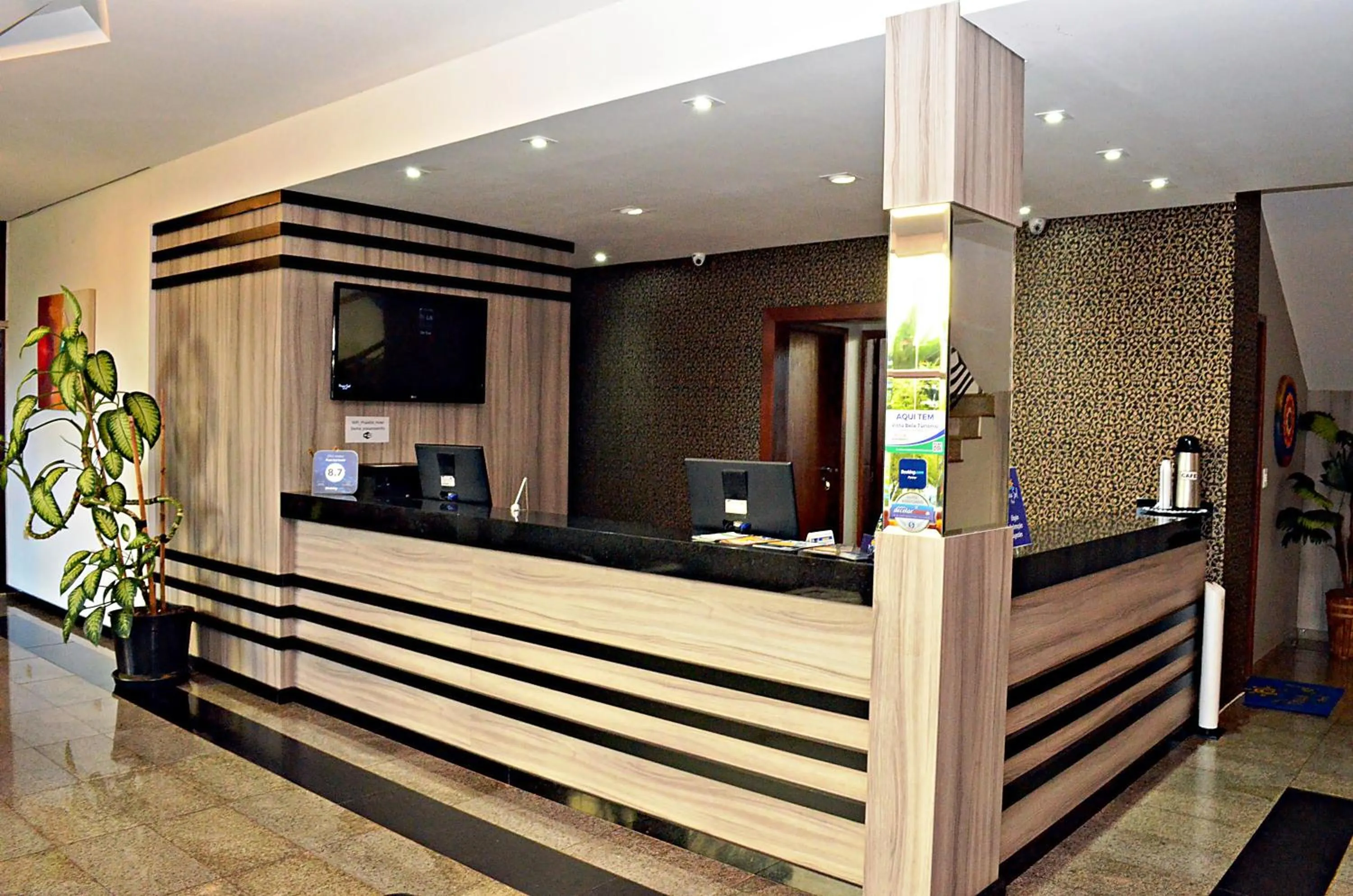 Lobby or reception in Praia Sol Hotel