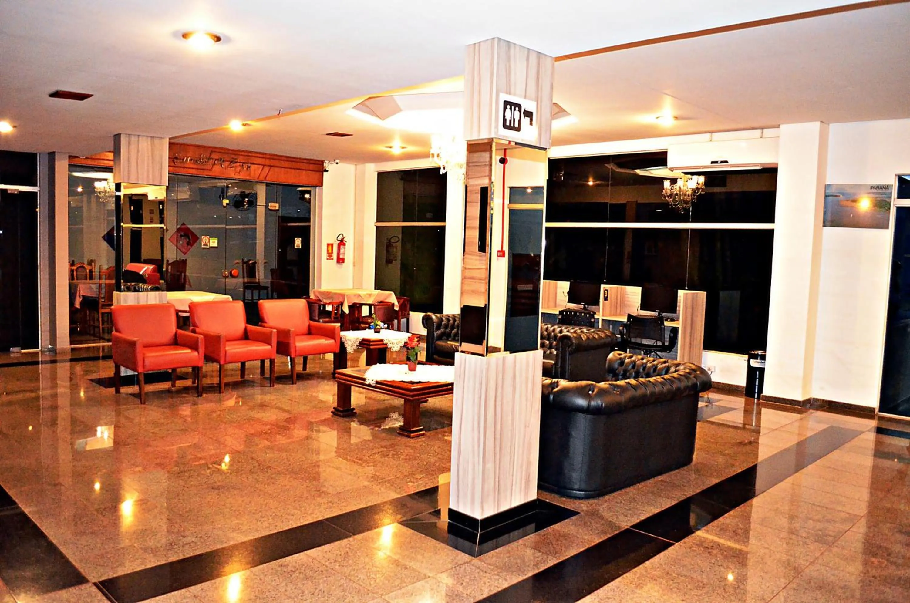 Lobby or reception in Praia Sol Hotel