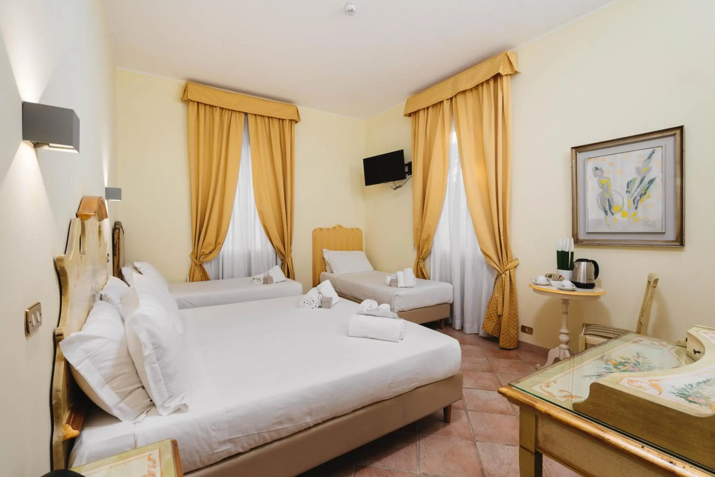 Bed in Sourire Hotel Bed in Sourire Hotel