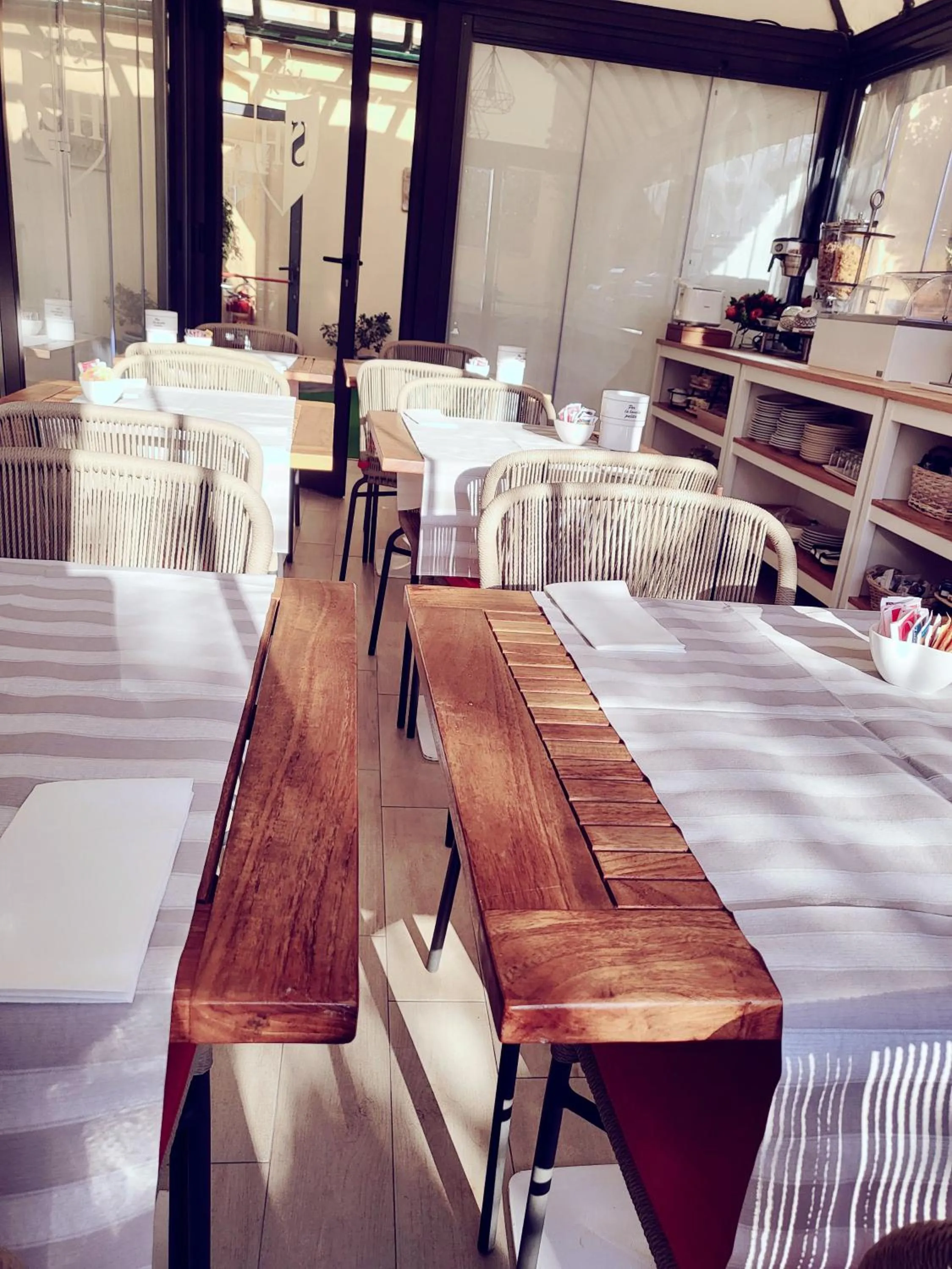 Breakfast in Sourire Hotel