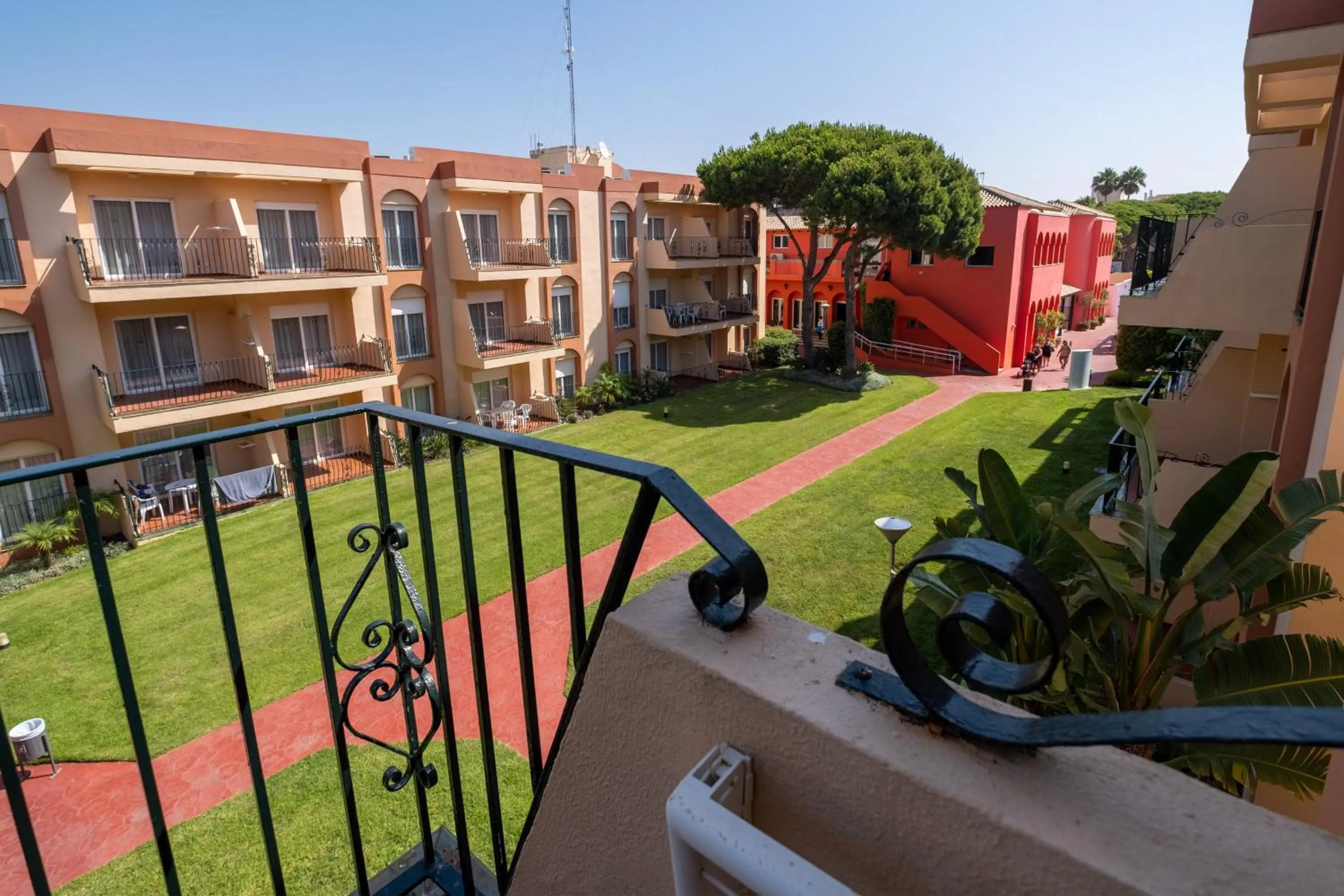 Balcony/Terrace in Aparthotel las Dunas