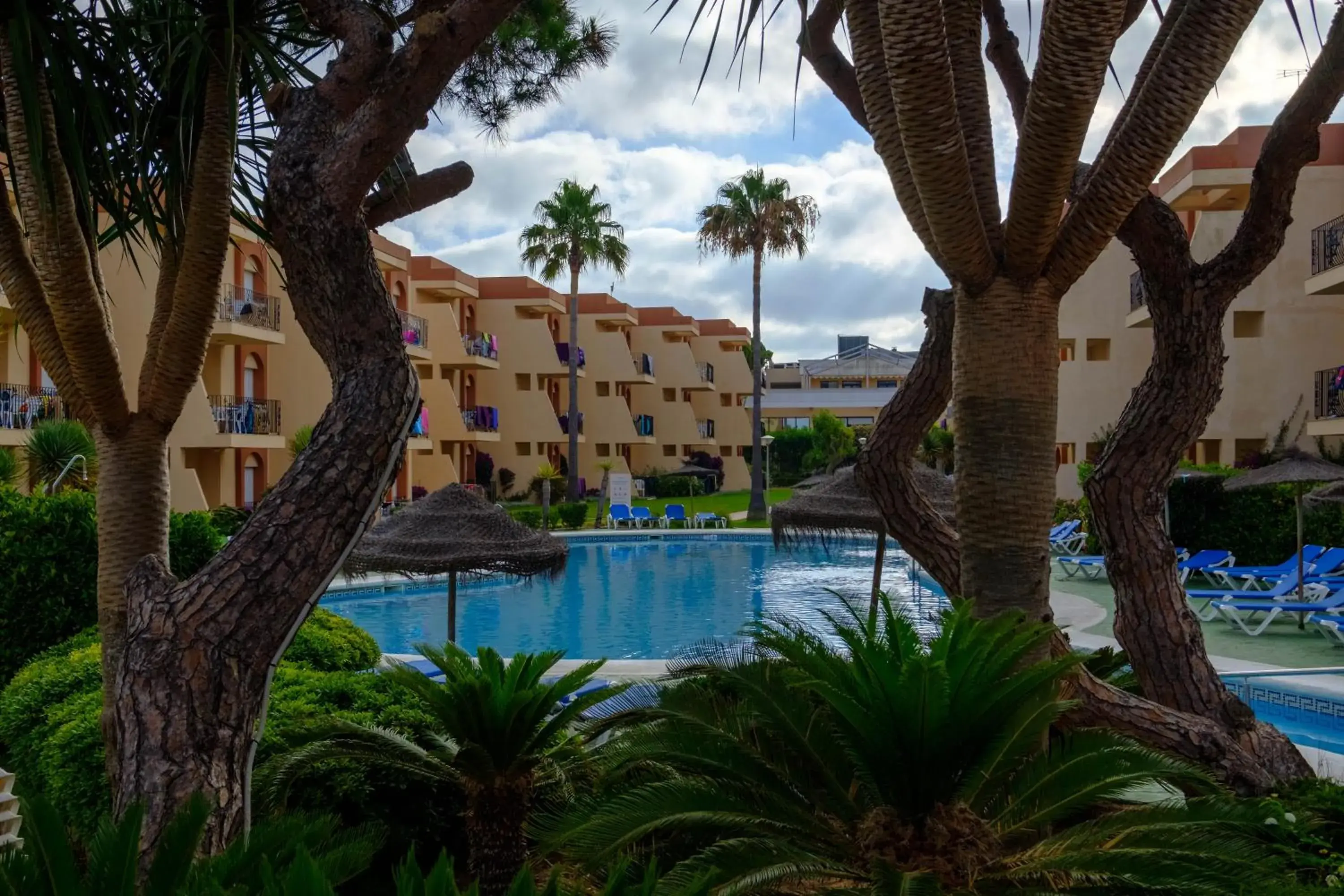 Swimming pool in Aparthotel las Dunas Swimming pool in Aparthotel las Dunas