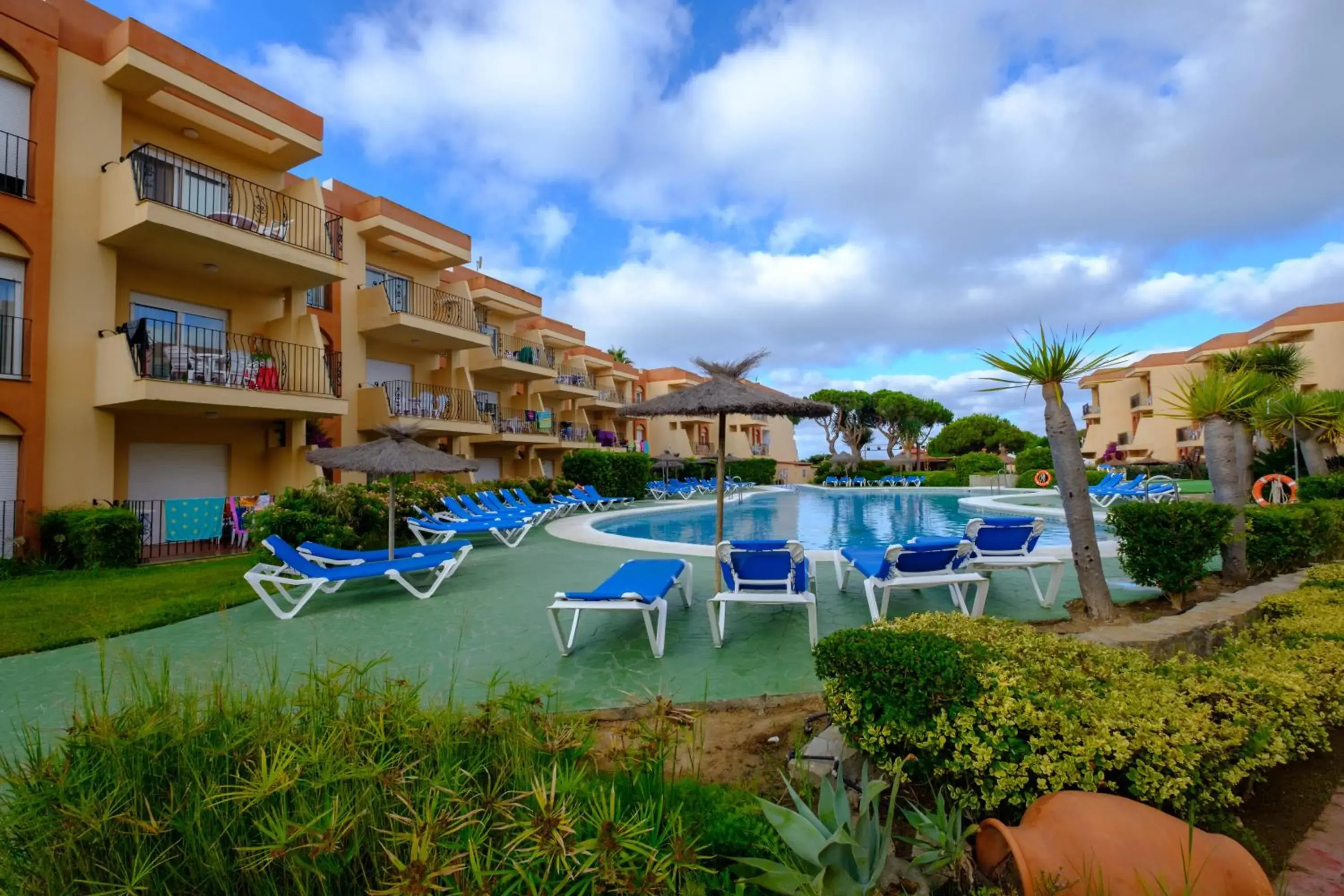 Property building in Aparthotel las Dunas Property building in Aparthotel las Dunas