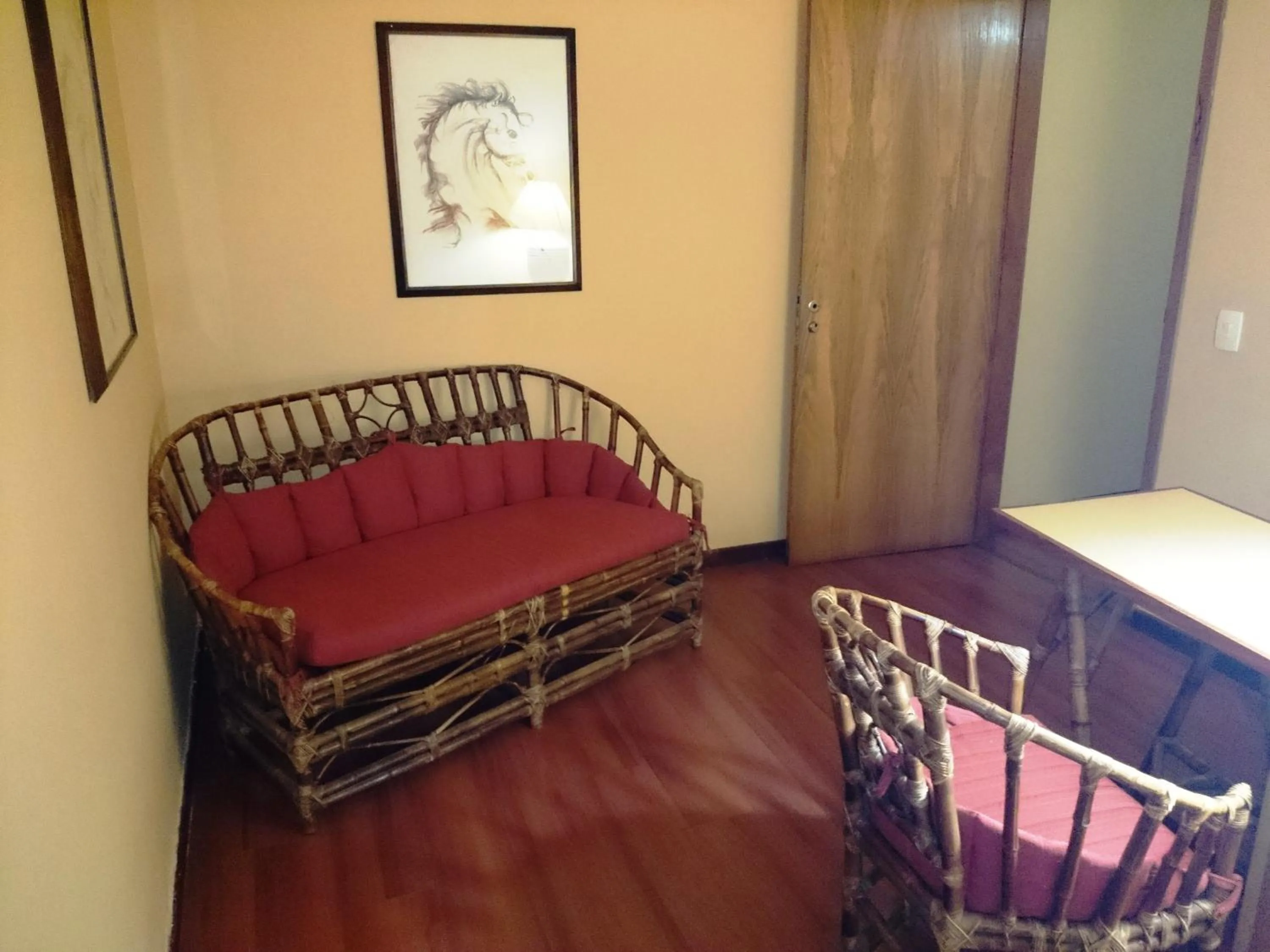 Bed in Brasao Palace Hotel