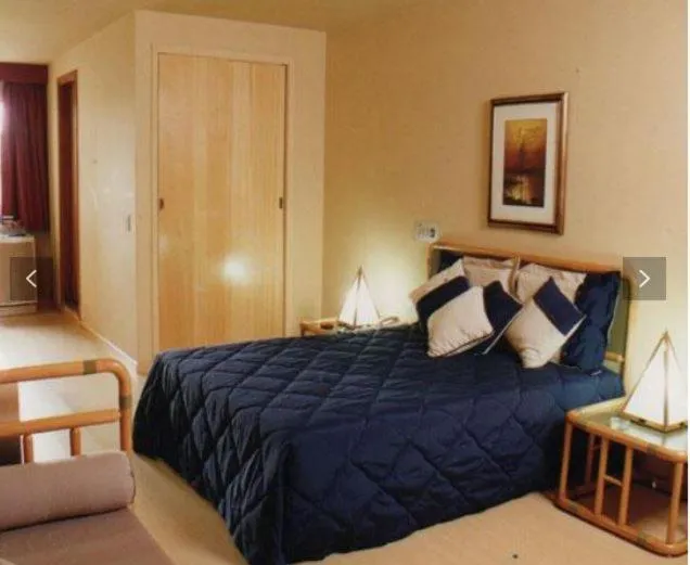 Bed in Brasao Palace Hotel