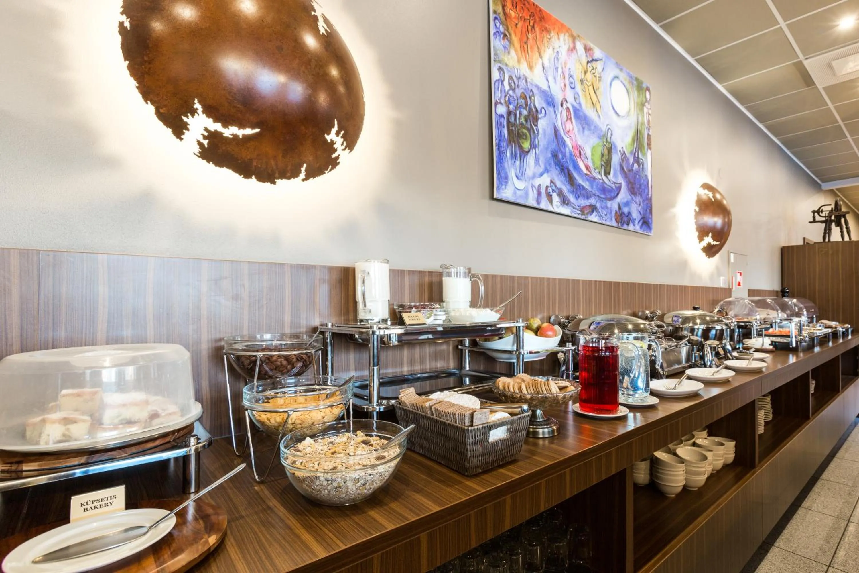 Buffet breakfast in Narva Hotell & Spaa