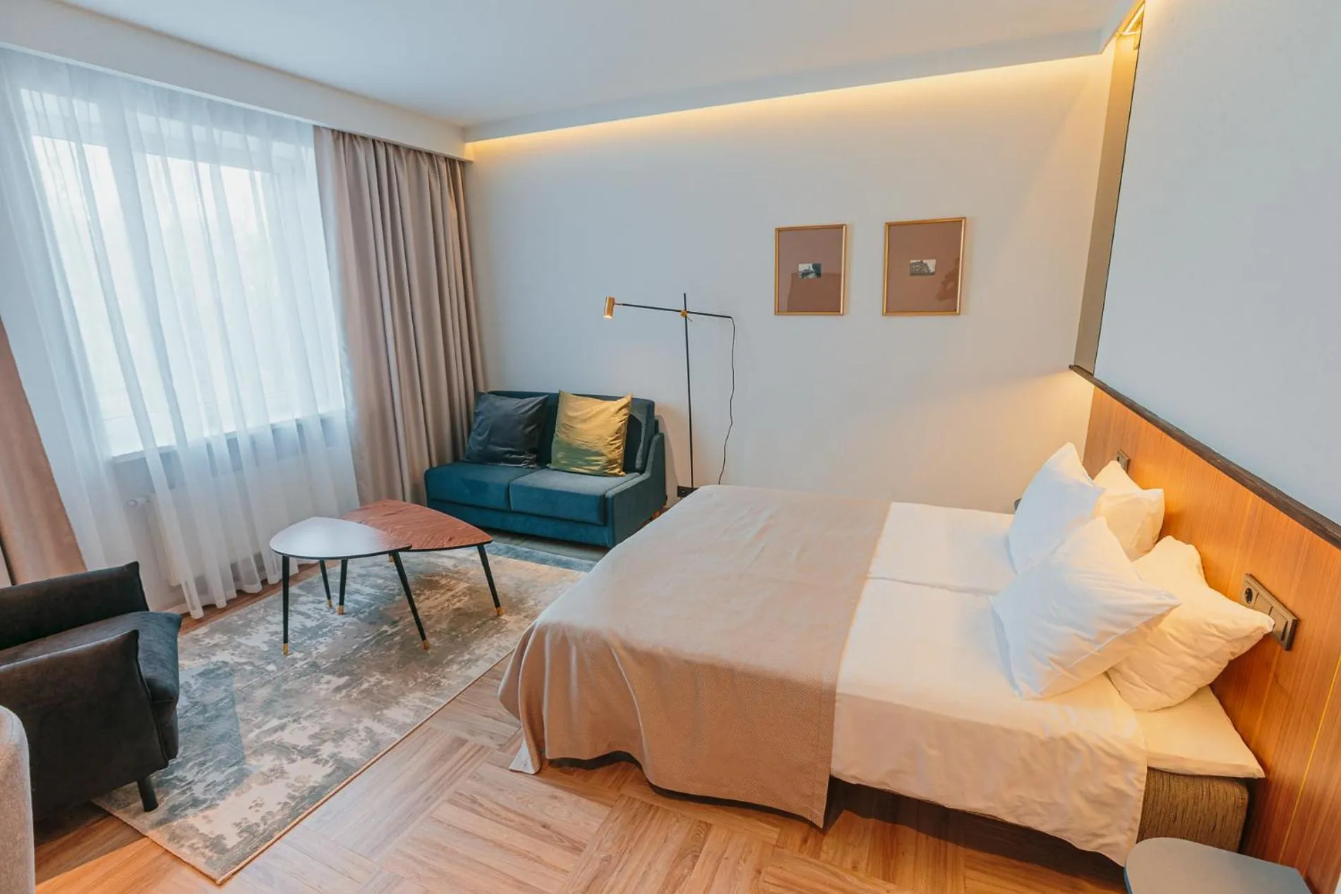 Bed in Narva Hotell & Spaa