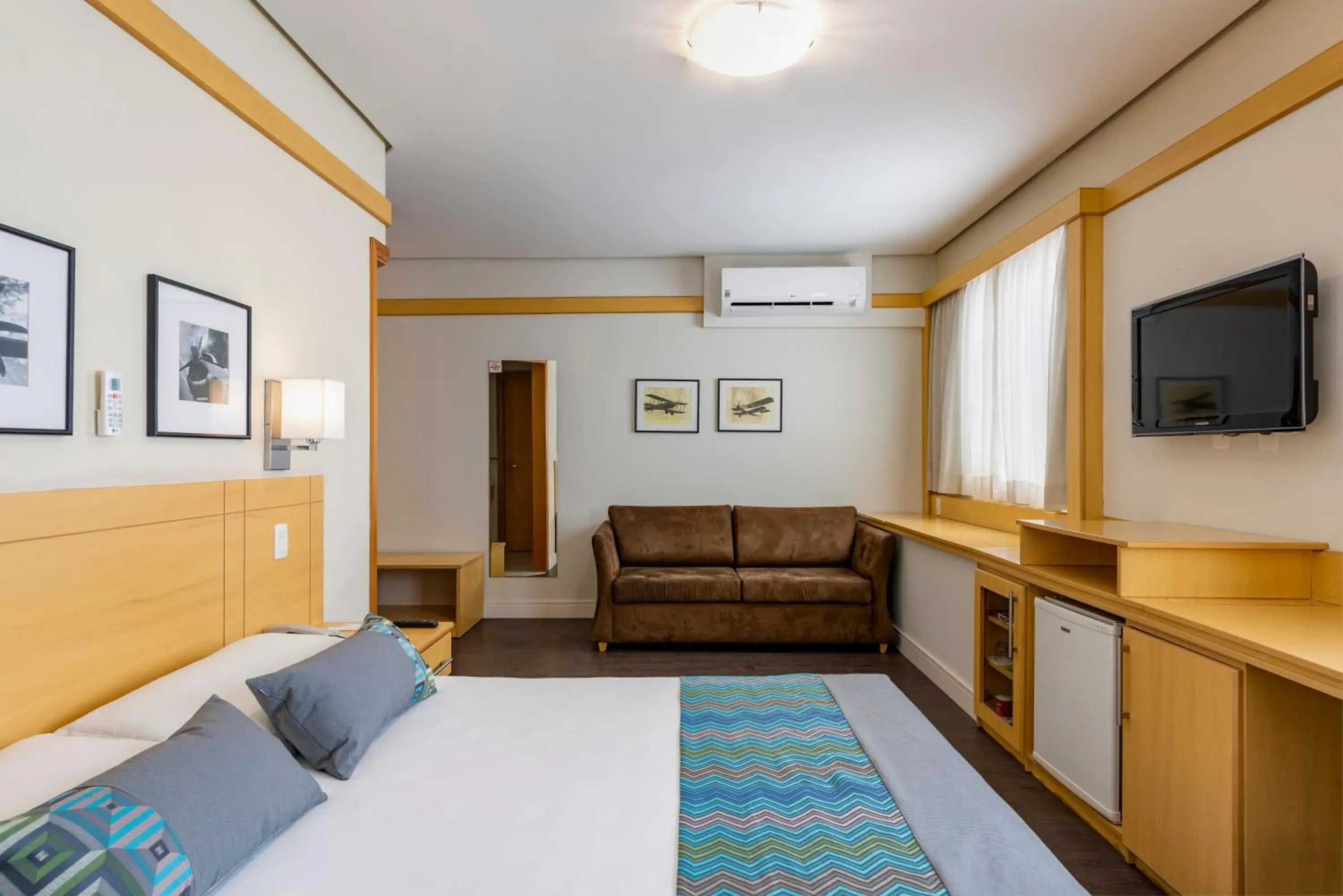 Photo of the whole room, Bed in Monreale Plus Guarulhos International Airport Photo of the whole room, Bed in Monreale Plus Guarulhos International Airport