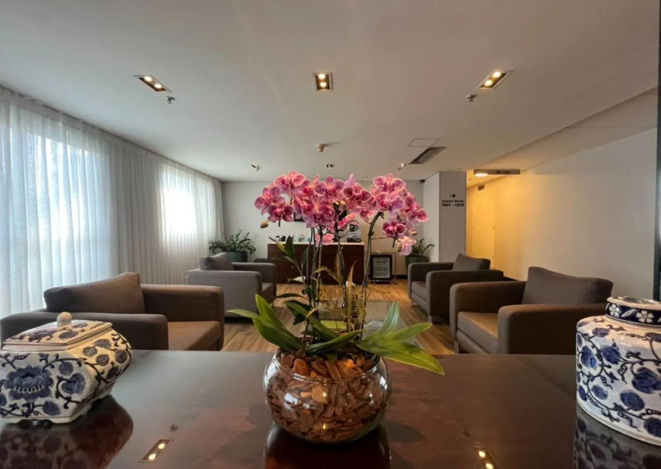 Seating area in Blue Tree Premium Verbo Divino - Nações Unidas