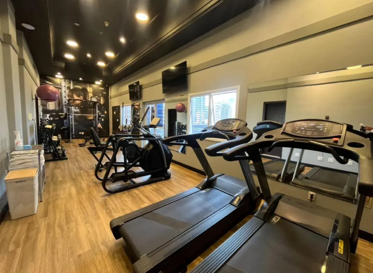 Fitness centre/facilities in Blue Tree Premium Verbo Divino - Nações Unidas Fitness centre/facilities in Blue Tree Premium Verbo Divino - Nações Unidas