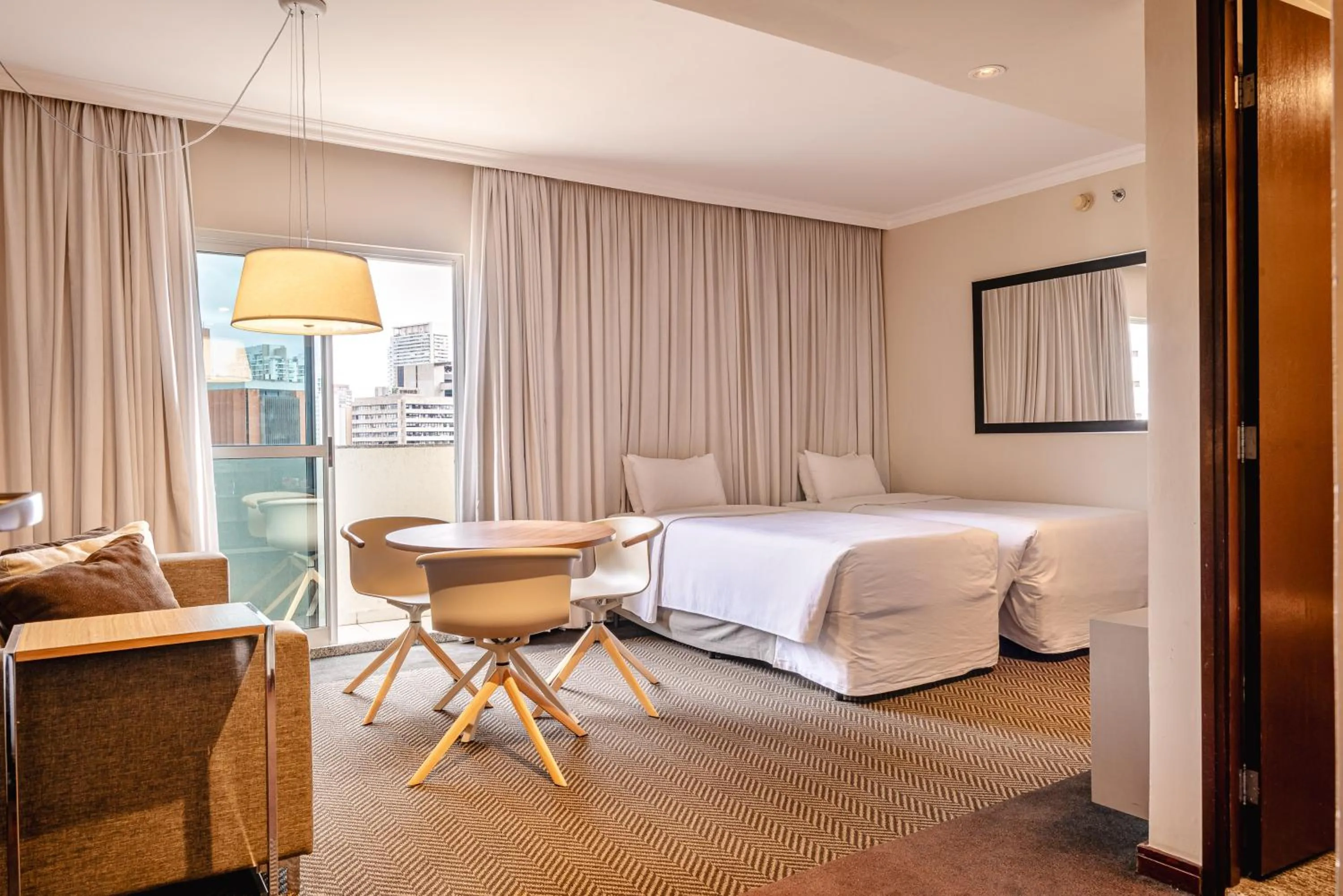 Bed in Blue Tree Premium Verbo Divino - Nações Unidas