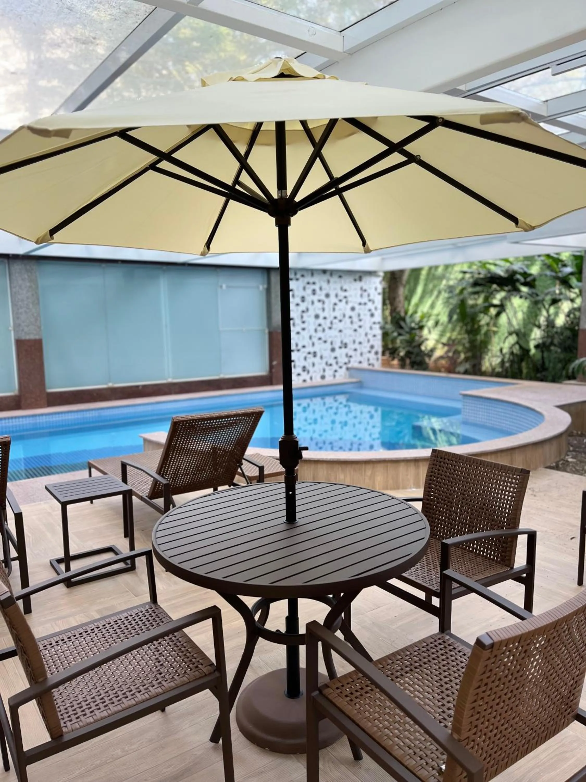 Swimming pool in Blue Tree Premium Verbo Divino - Nações Unidas