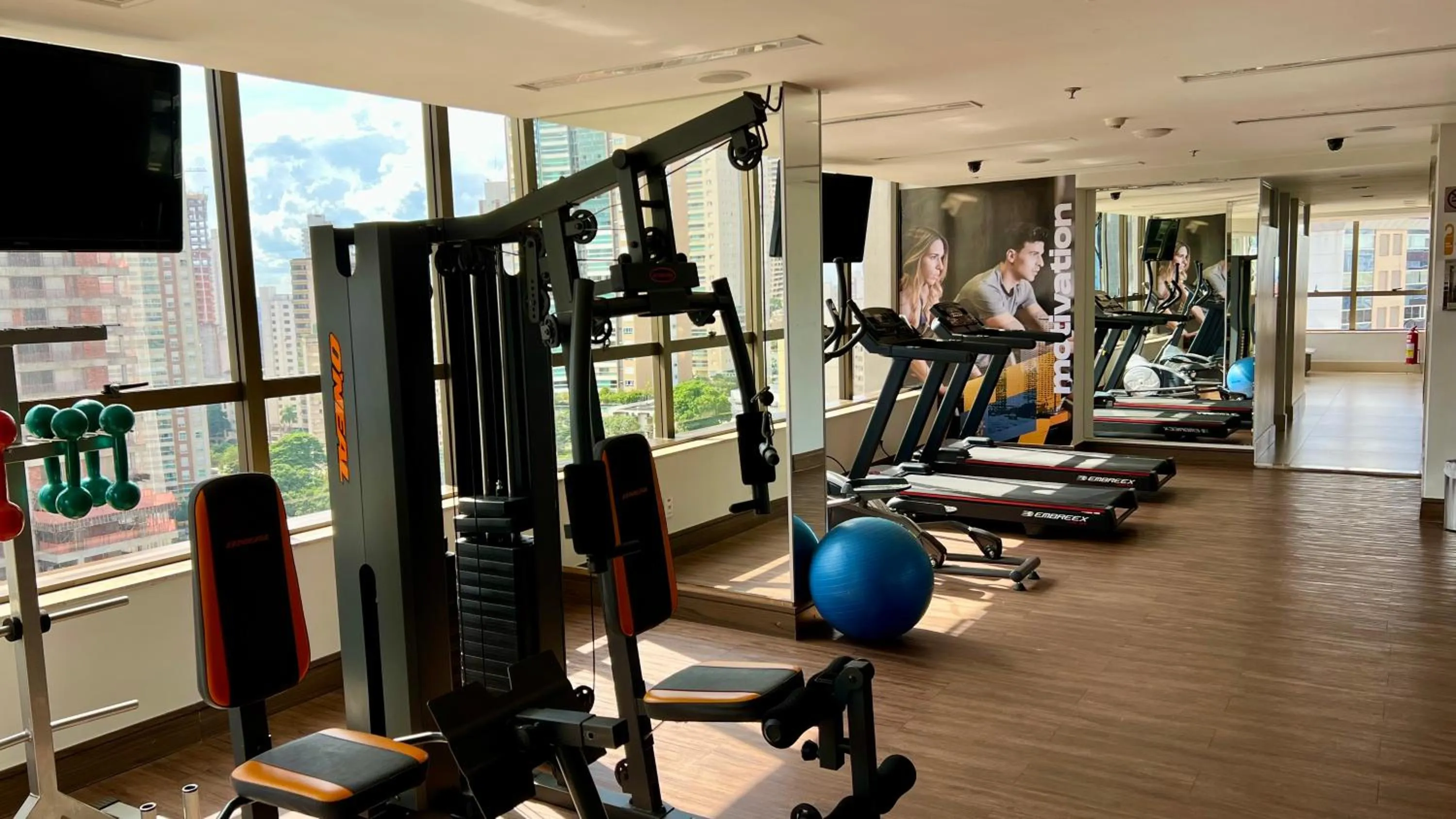 Fitness centre/facilities in SJ Premium Hotels By Atlantica