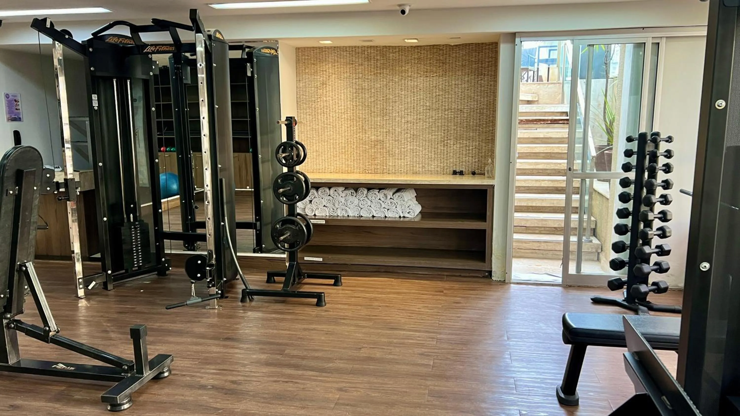 Fitness centre/facilities in SJ Premium Hotels By Atlantica