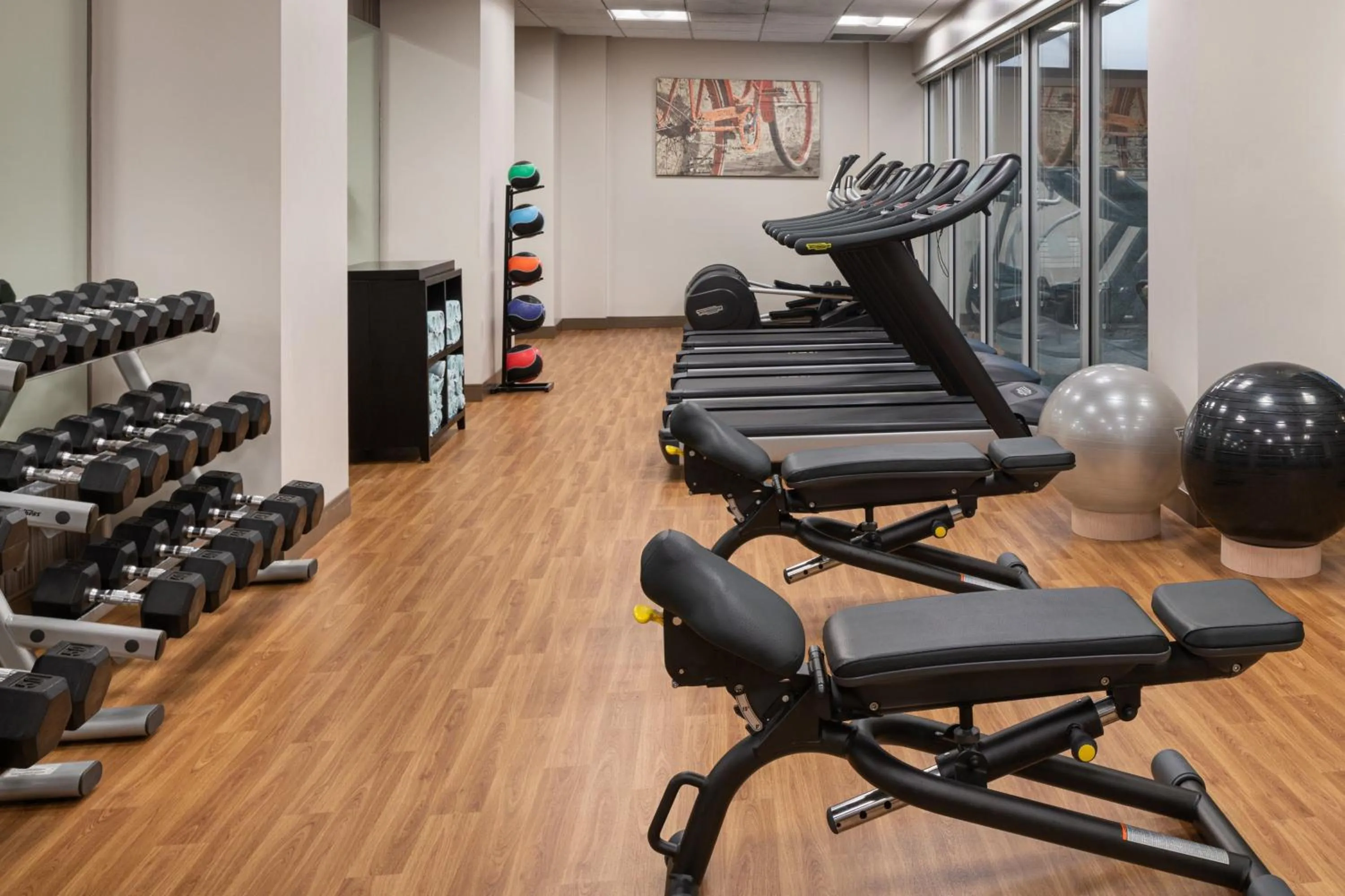 Fitness centre/facilities in Courtyard Seattle Downtown / Pioneer Square
