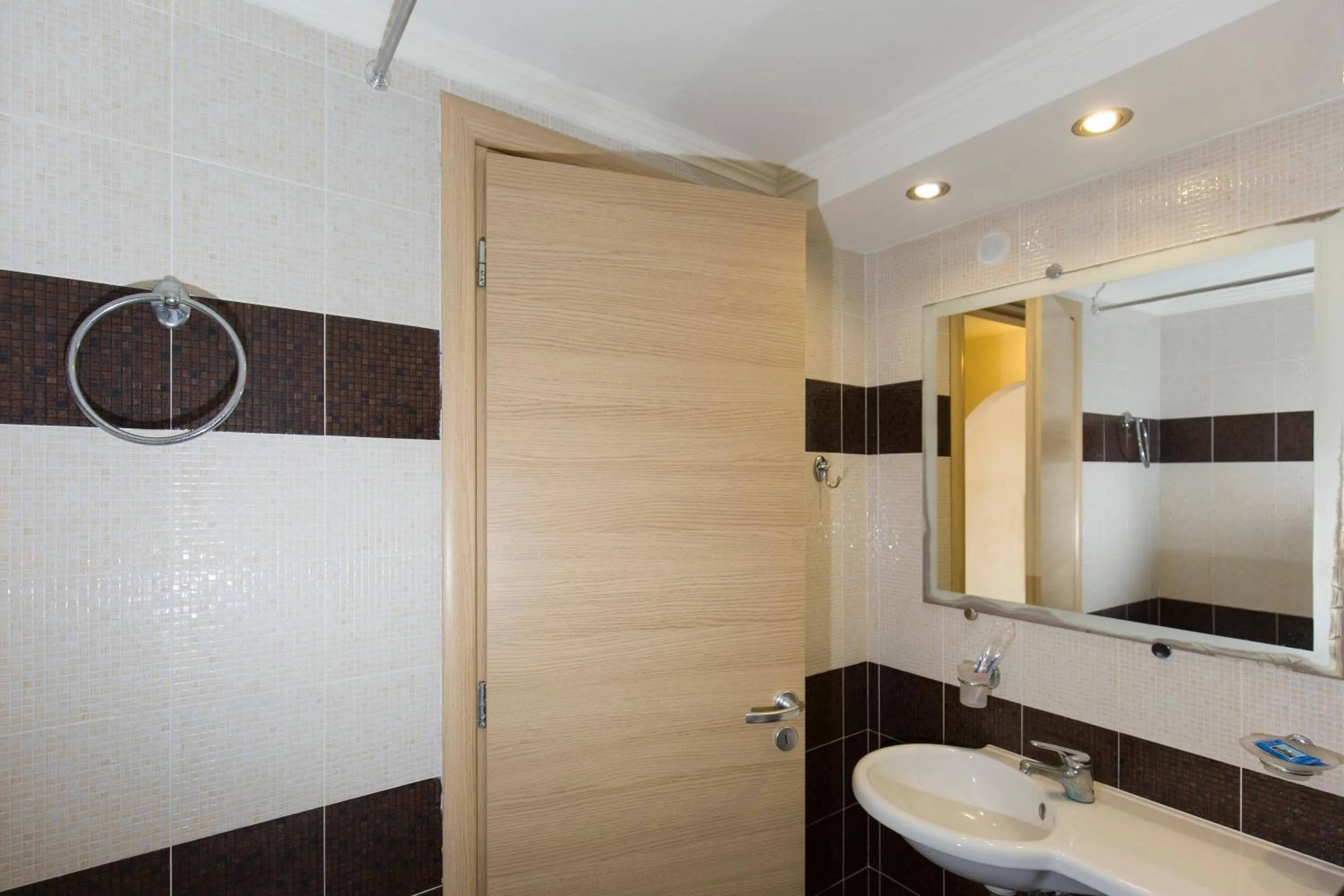 Toilet in Virginia Hotel