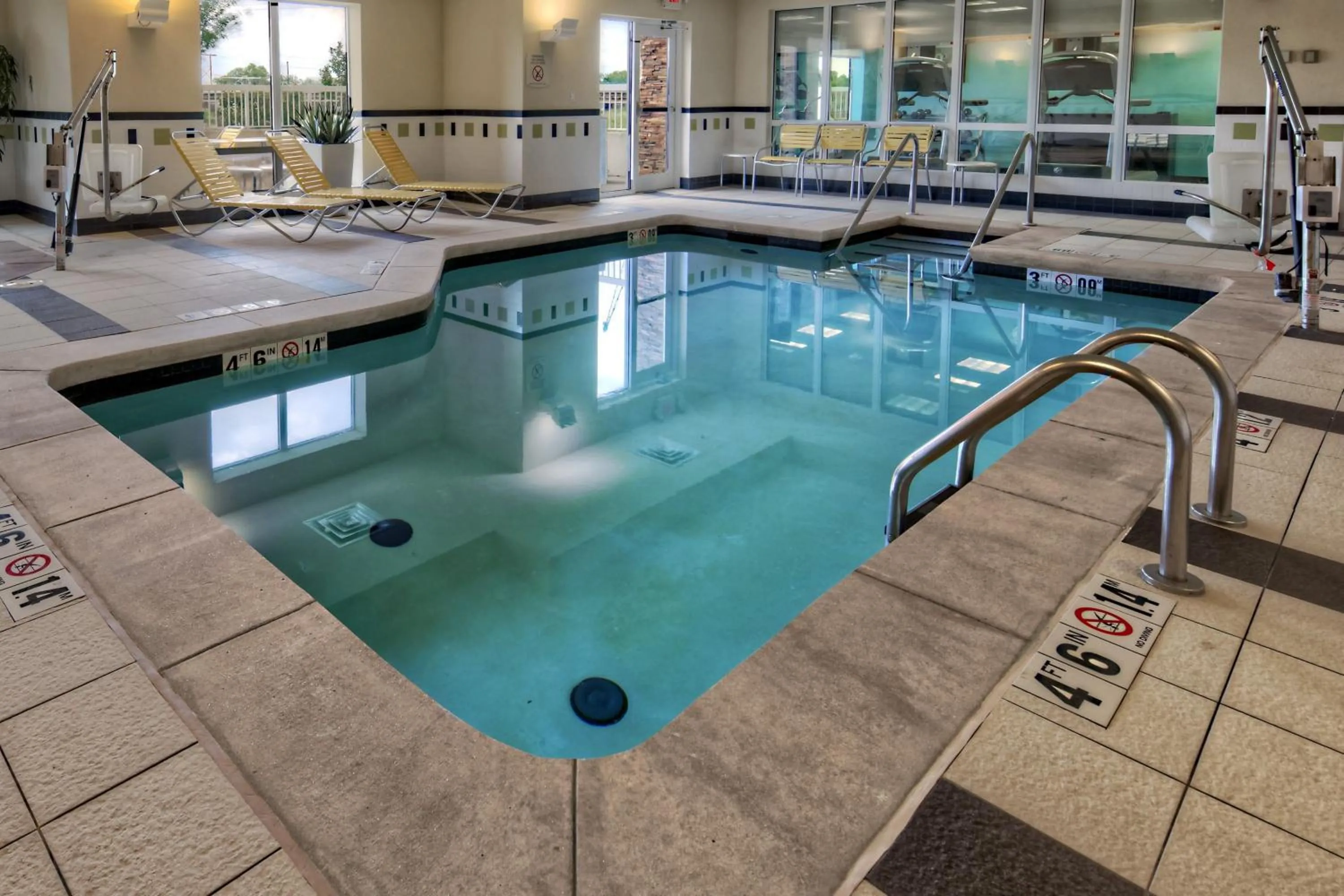 Swimming pool in Fairfield Inn and Suites by Marriott Weatherford