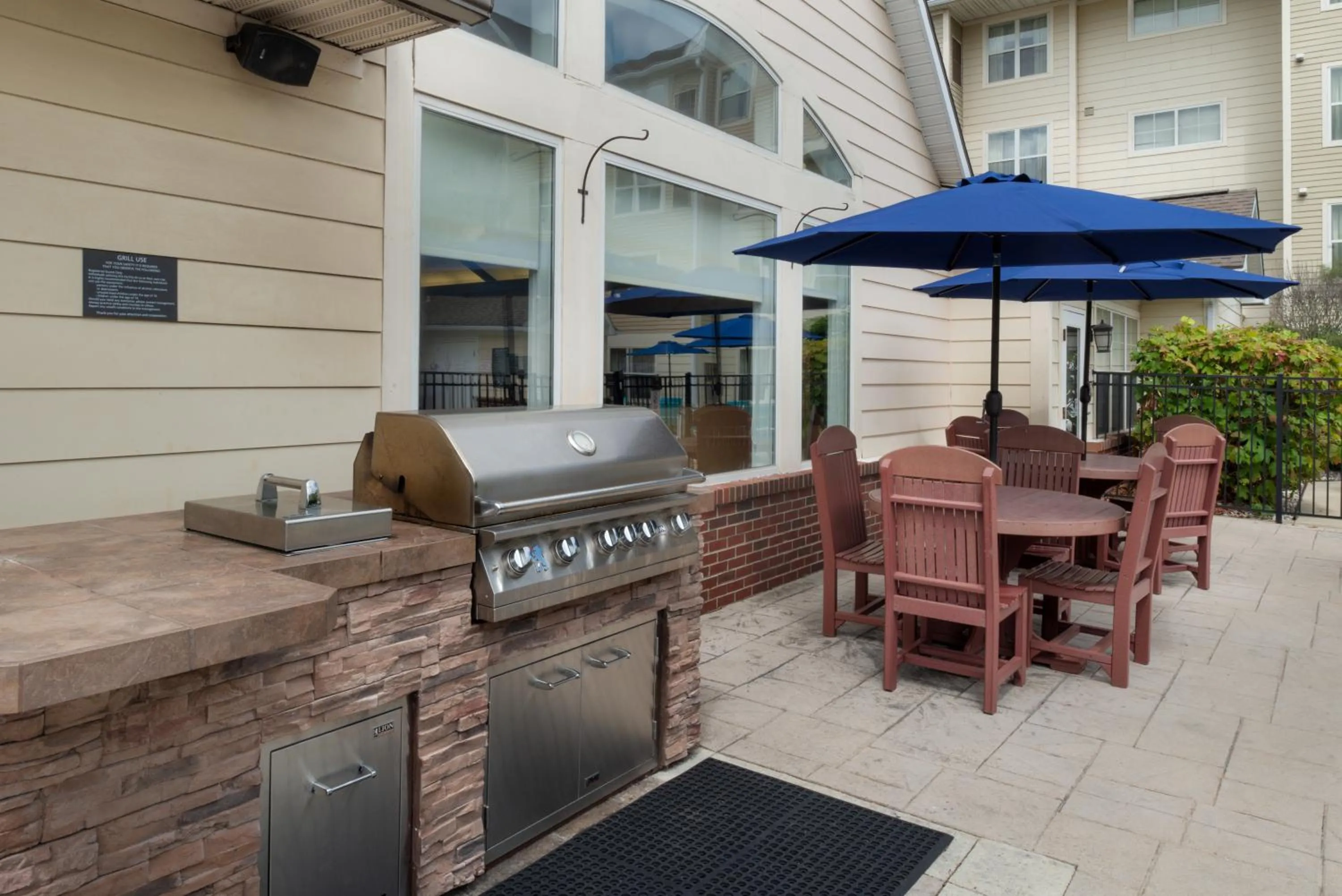 Patio in Residence Inn by Marriott Dayton Troy