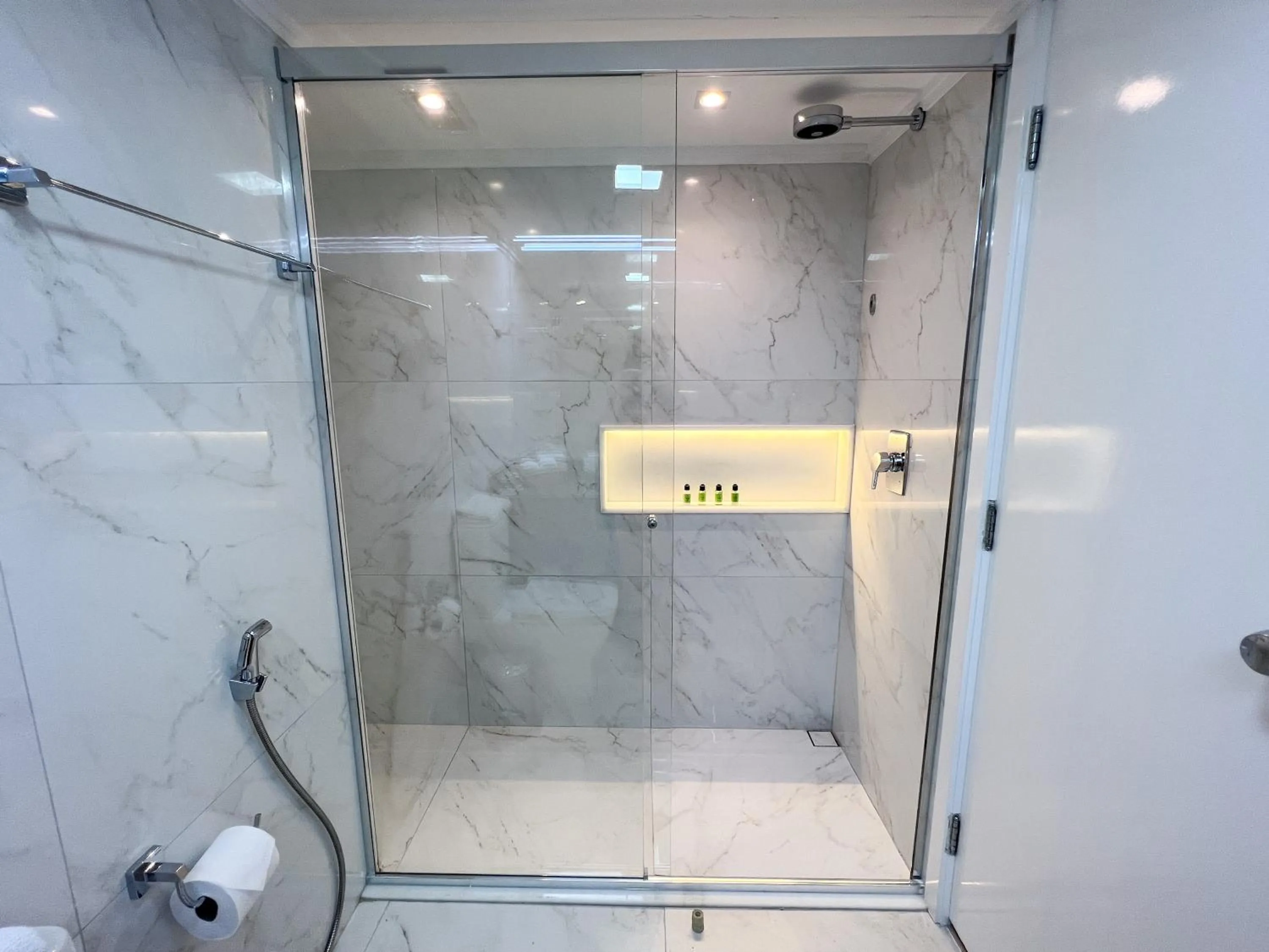 Shower in Castro's Park Hotel