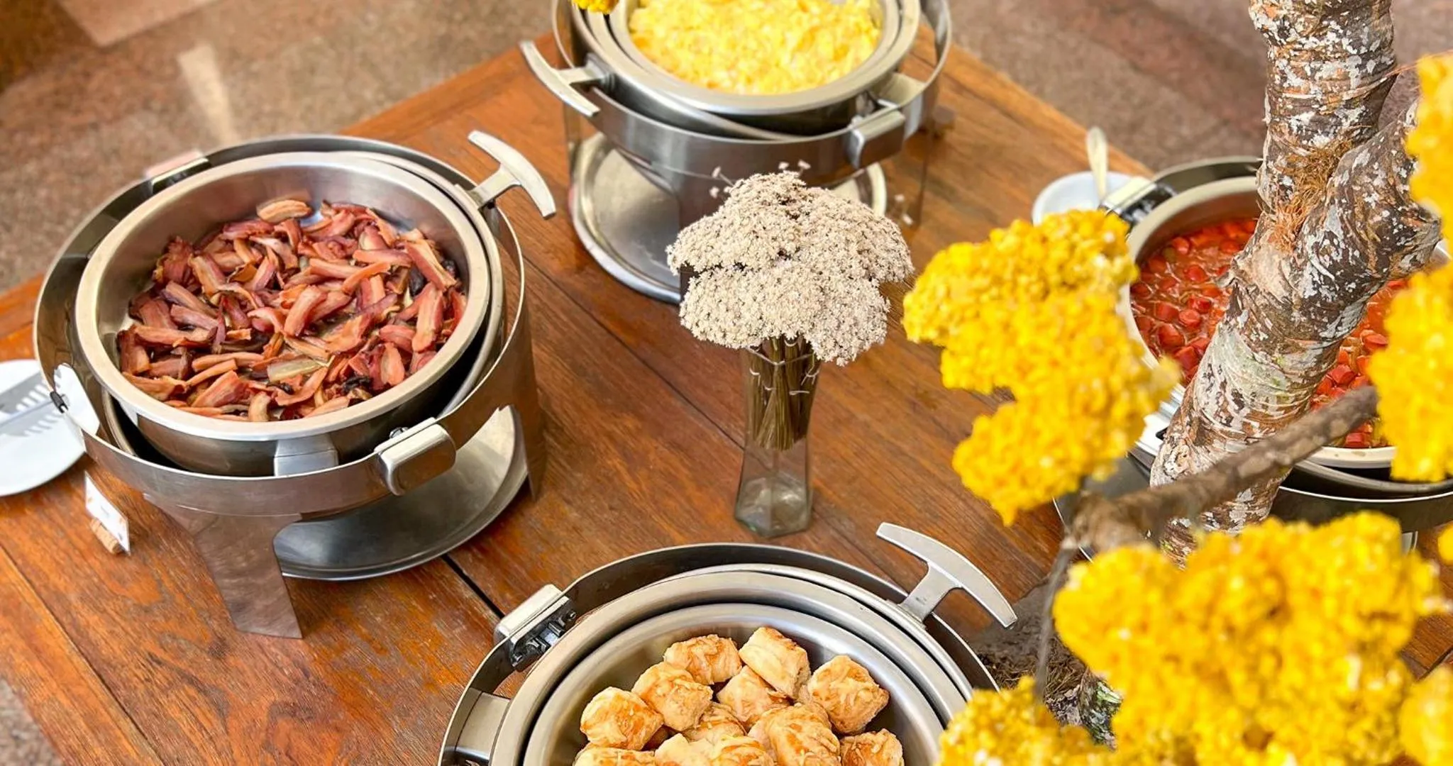 Continental breakfast in Castro's Park Hotel